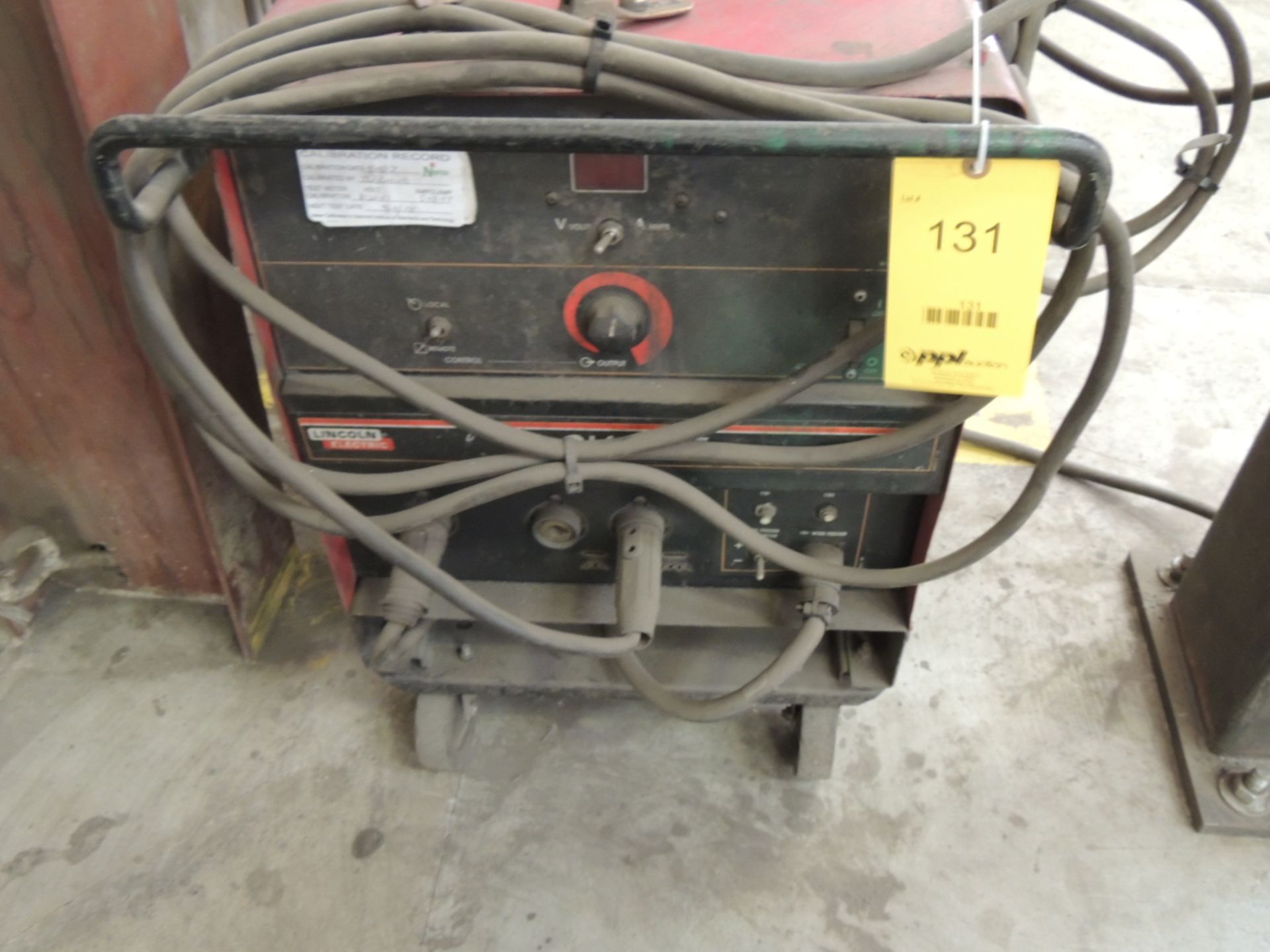 Lincoln CV 305 Welder, with Lincoln LF-72 Feeder & 16 ft. Boom