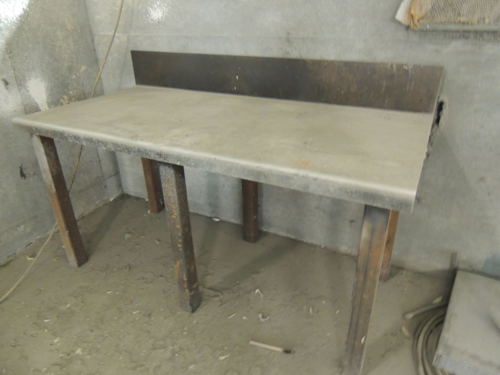 LOT: (3) Welding Tables, (1) 72 in. x 33 in. x 35 in. High, (2) 6 ft. x 3 ft. x 36 in. High