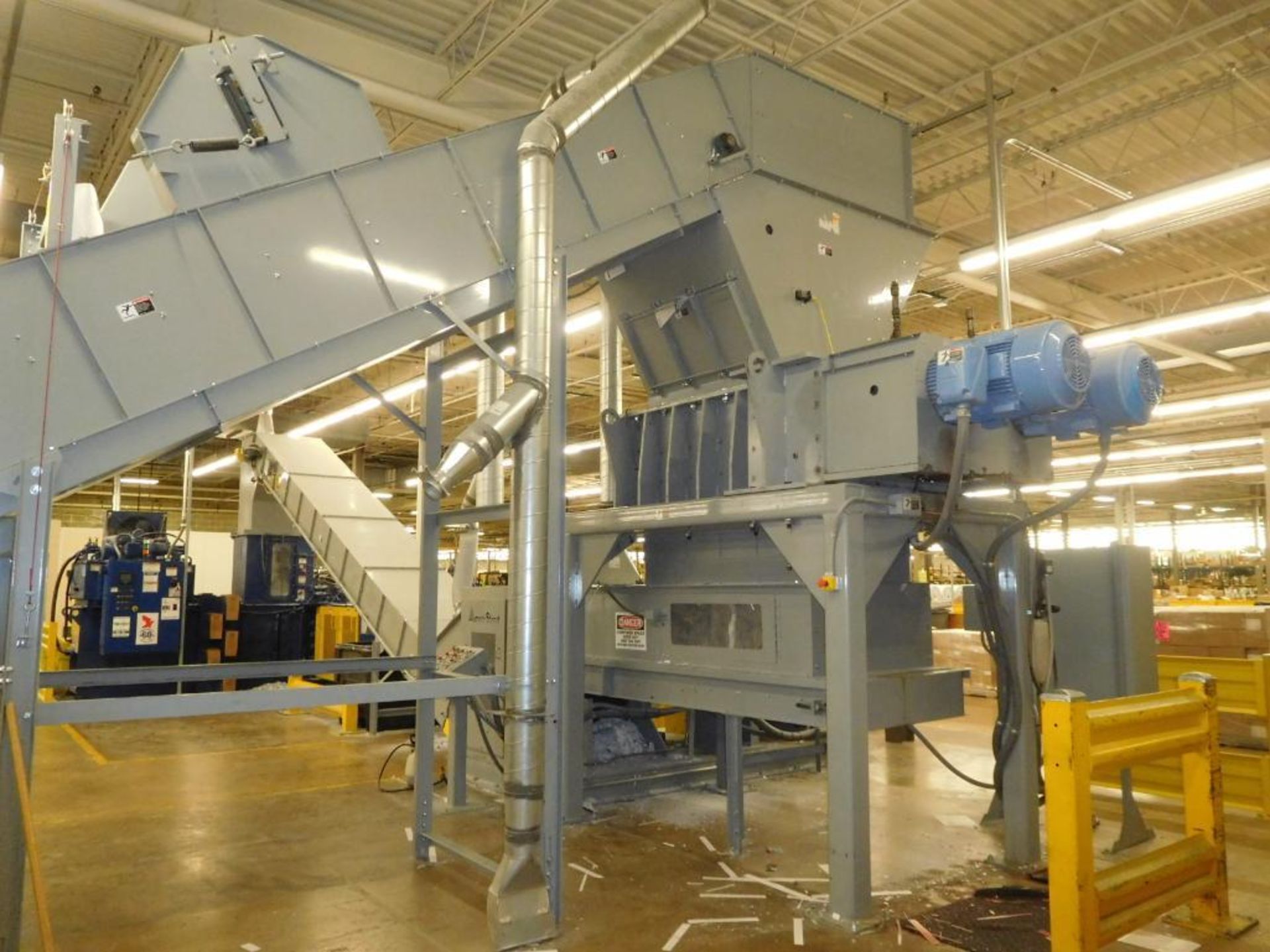 Ameri-Shred Dual Shredder System, S/N 199070.00 (2015, 2073 hours indicated) including: Pierce & Tea - Image 6 of 17