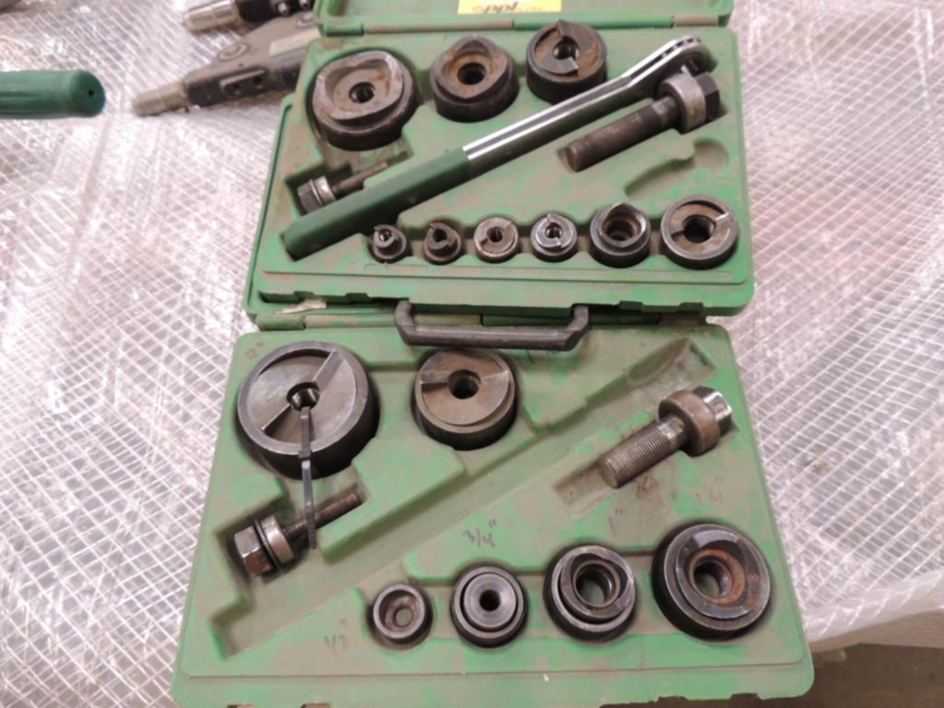 LOT: (2) Greenlee Punch Sets