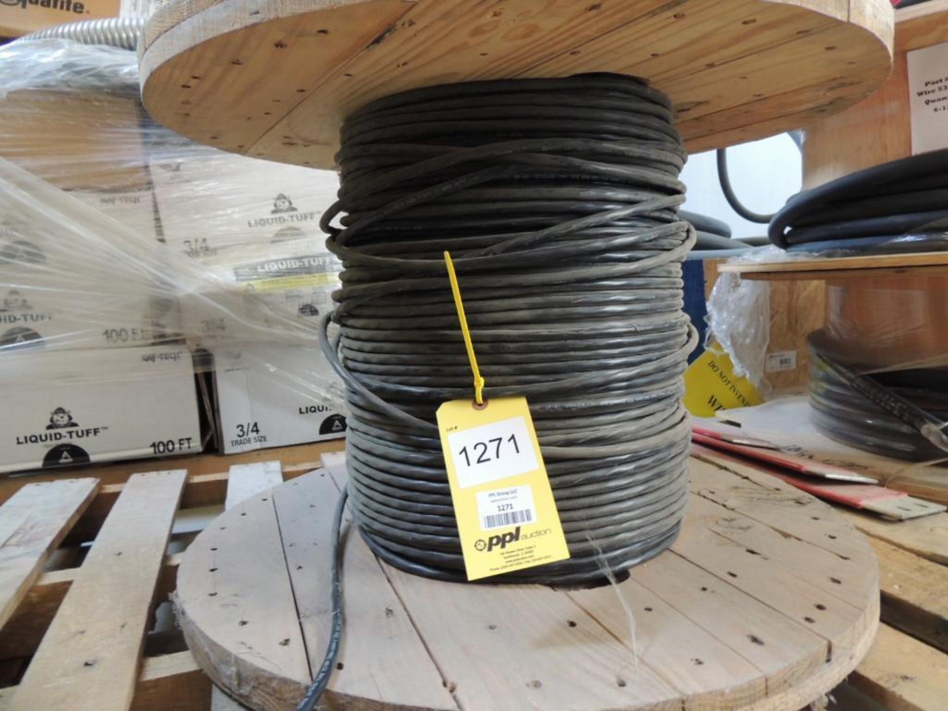 LOT: Approx. 500 ft. Alan 12 AWG THHN 2 Conductor with Ground