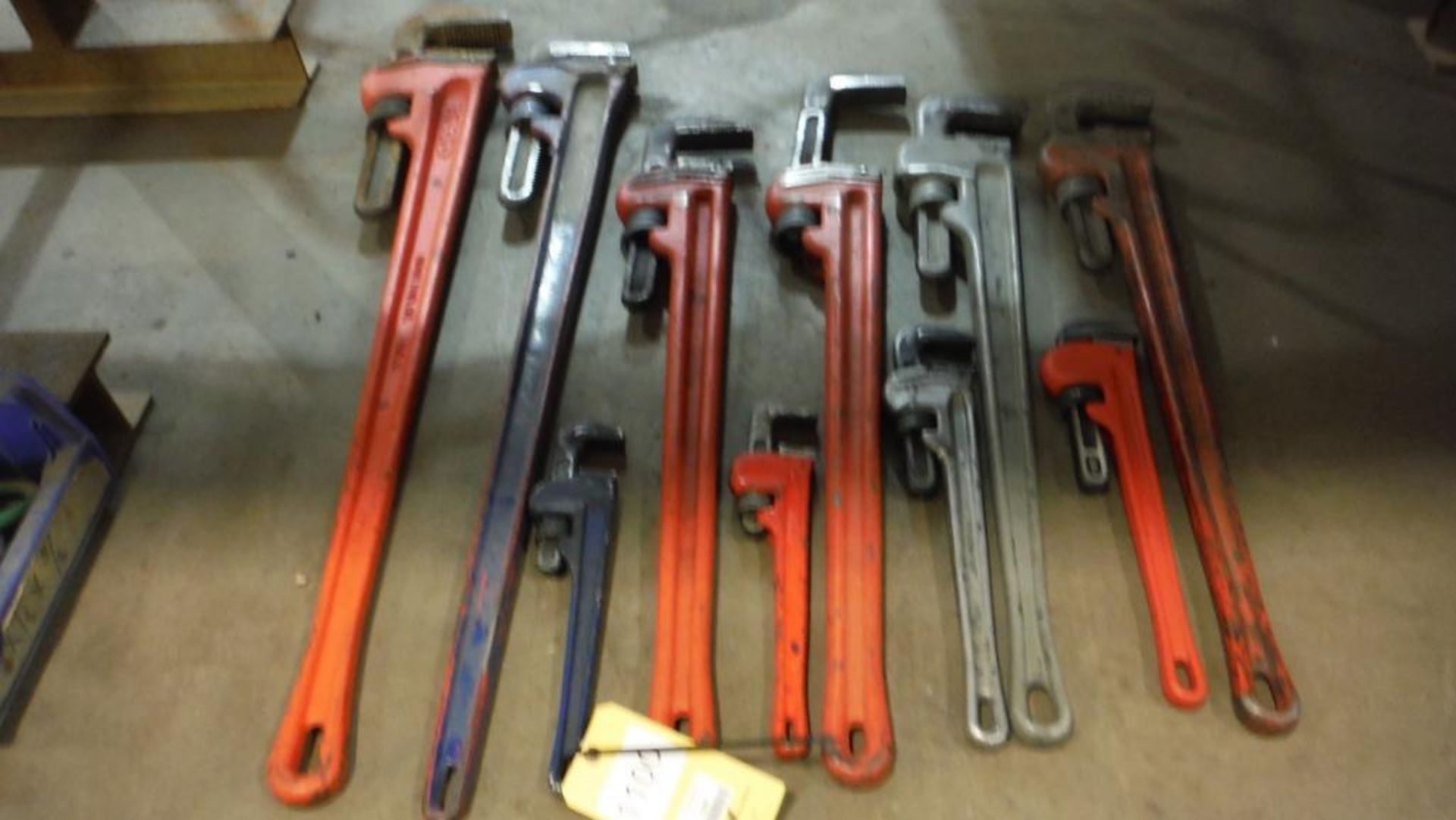 LOT: Assorted Pipe Wrenches