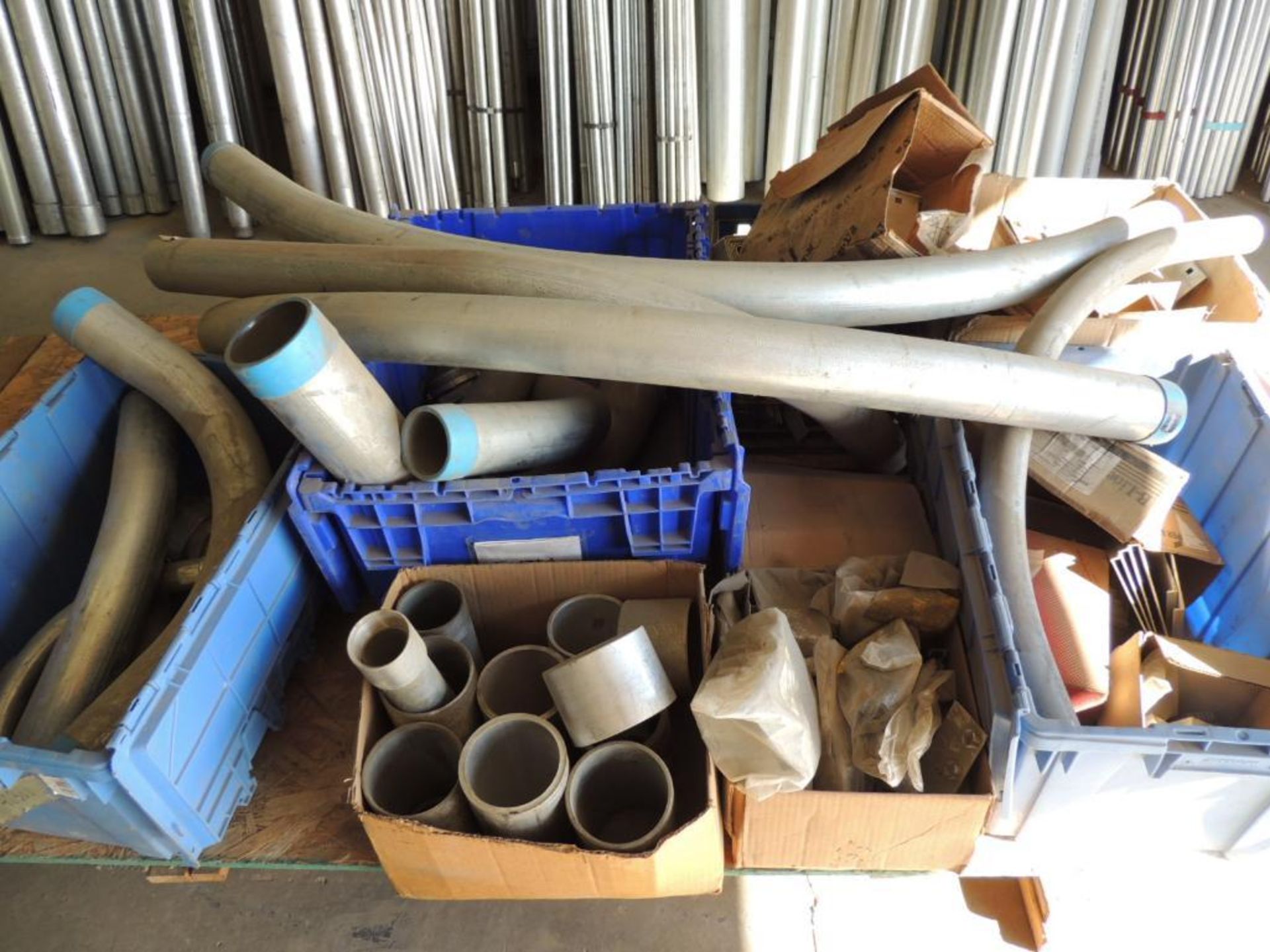 LOT: Galvanized Conduit, 1/2 in. to 4 in. EMT & Rigid, Aluminum Rigid, PUC Pie Bent 90 - Bild 2 aus 3