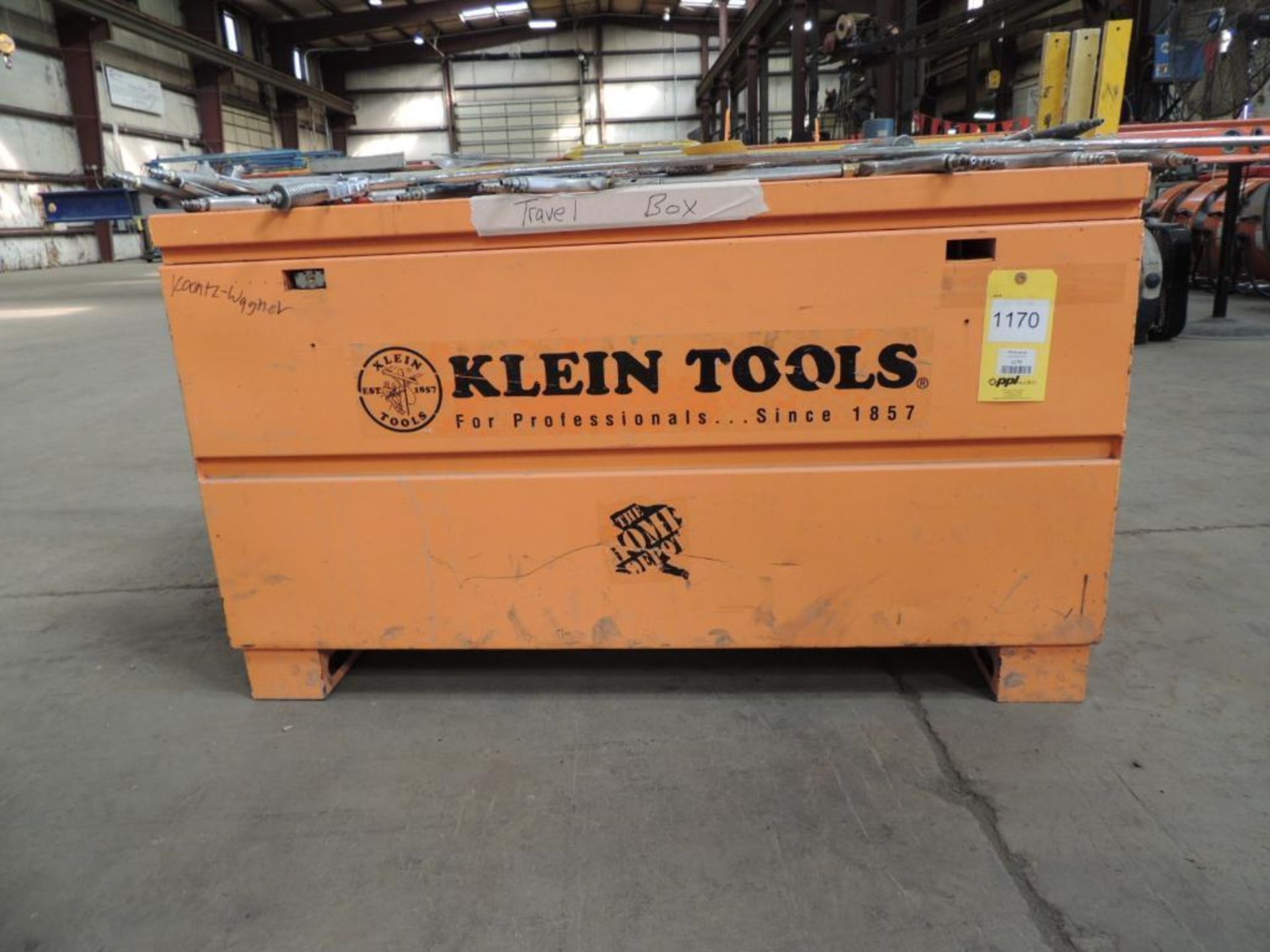 Klein Tool 48 in. x 24 in. x 27 in. Storage Chest