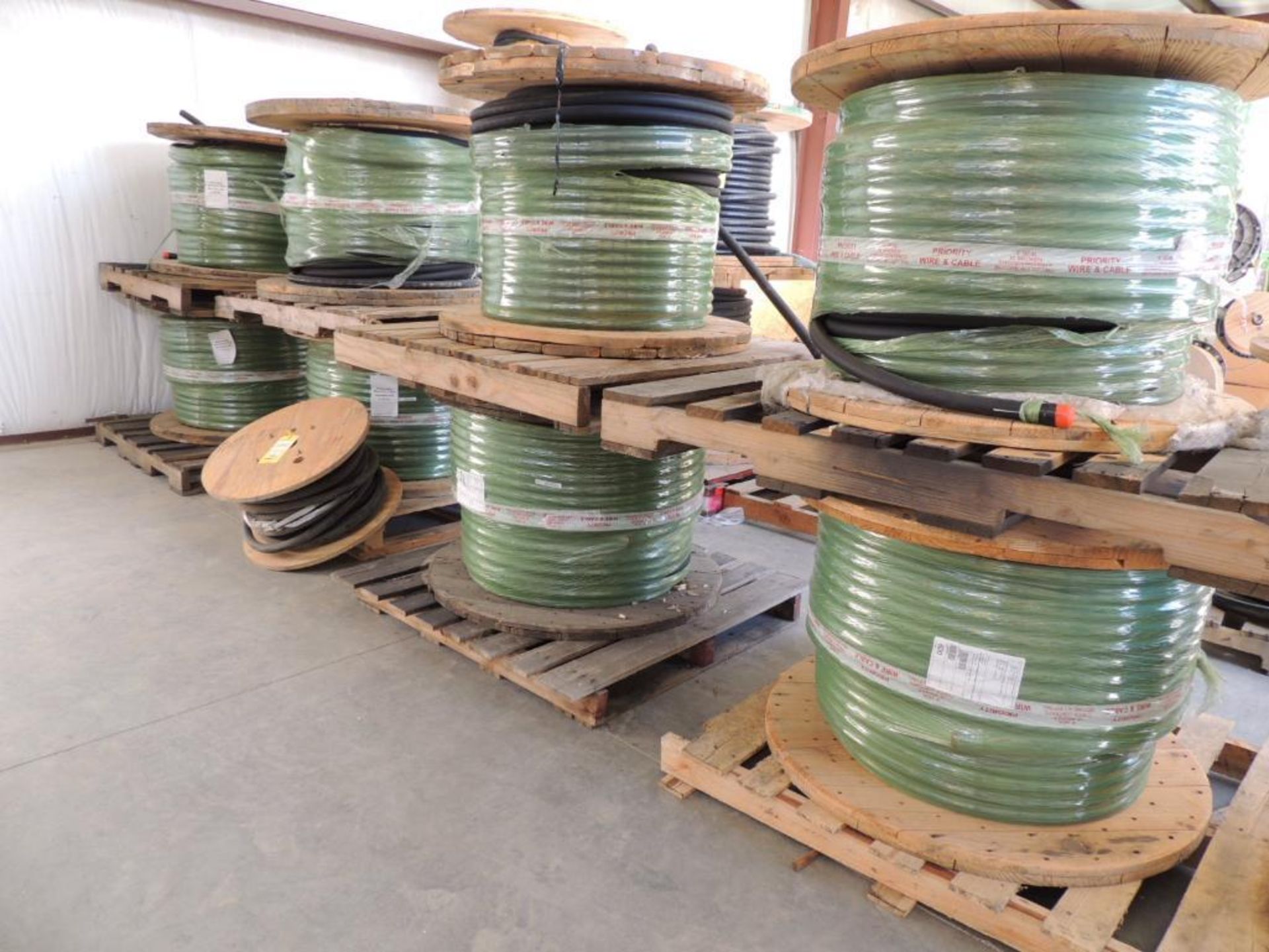 LOT: (9) Spools Southwire 535 DLO 1 Conductor, Approx. 4,950 ft.