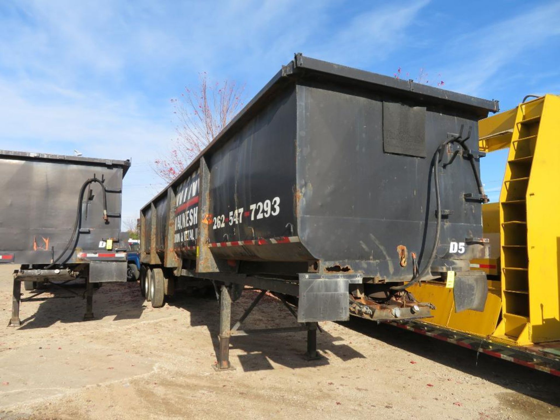 American Eagle Tri-Axle Dump Trailer Model L300-L-T-17, 40 ft. est.