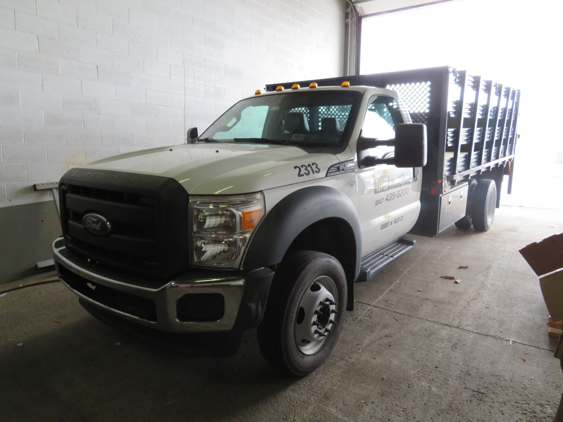 2012 Ford F-450 Super Duty 14 ft. Stake Bed Truck, VIN 1FDTF4GYXCED00078, Gas, Automatic, Anthony