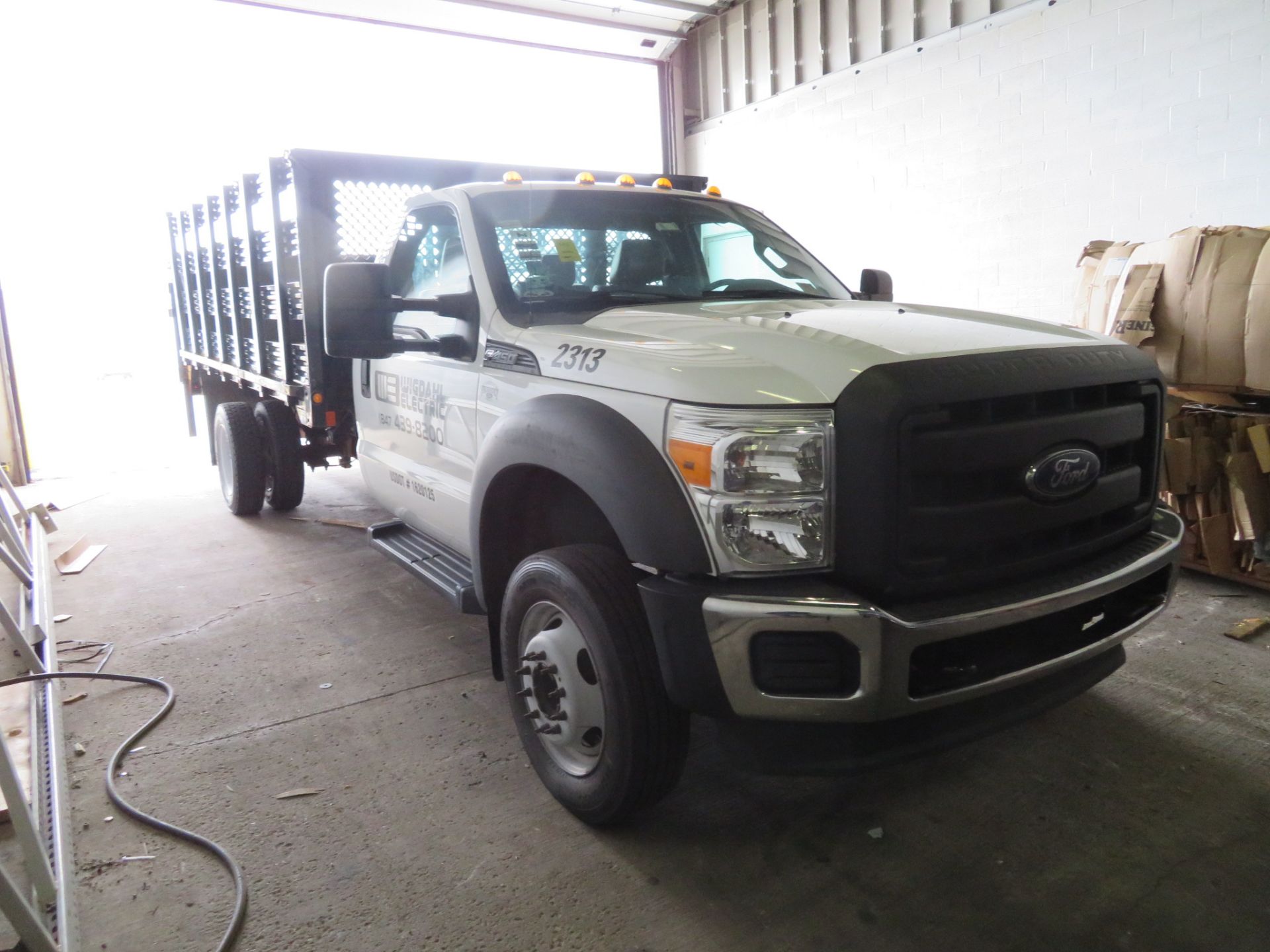 2012 Ford F-450 Super Duty 14 ft. Stake Bed Truck, VIN 1FDTF4GYXCED00078, Gas, Automatic, Anthony - Image 2 of 5