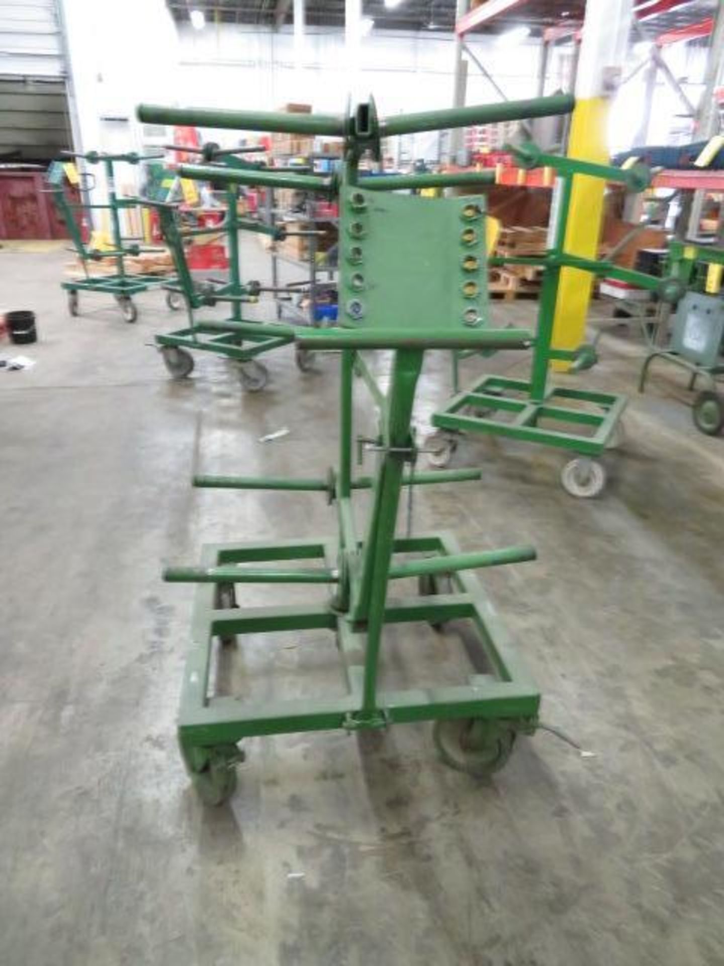 Greenlee 10-Reel Portable Wire Dispensing Cart - Image 2 of 2