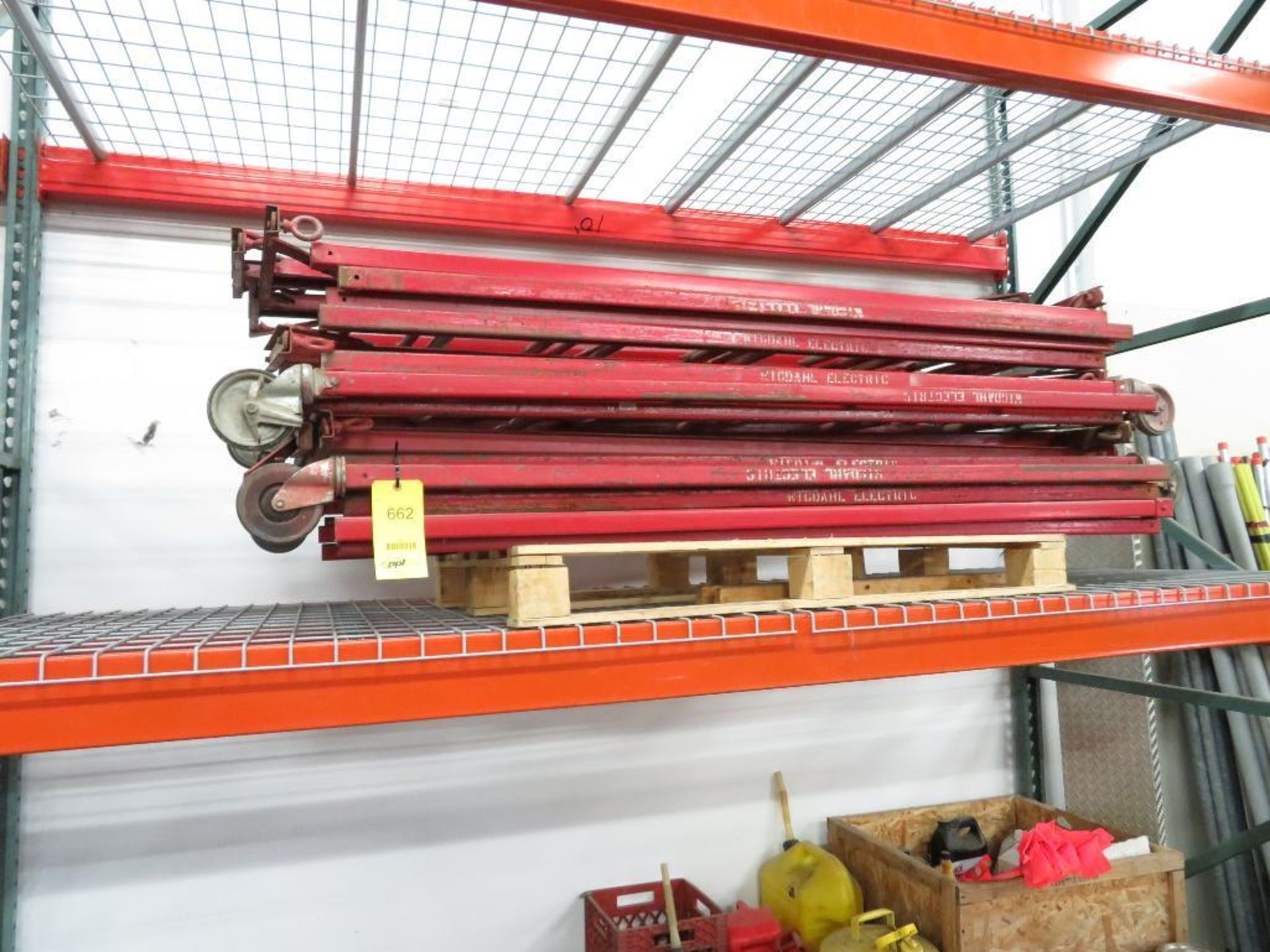LOT: (2) Rolling Scaffolds, with Accessories