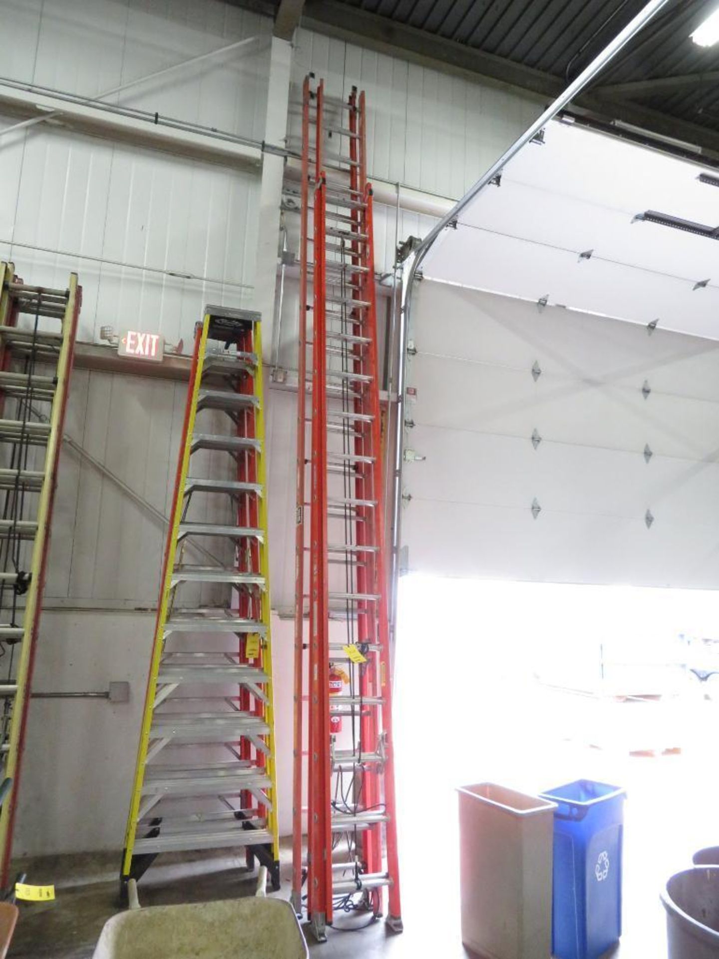 LOT: (1) 38 ft. & (1) 32 ft. Extension Ladders