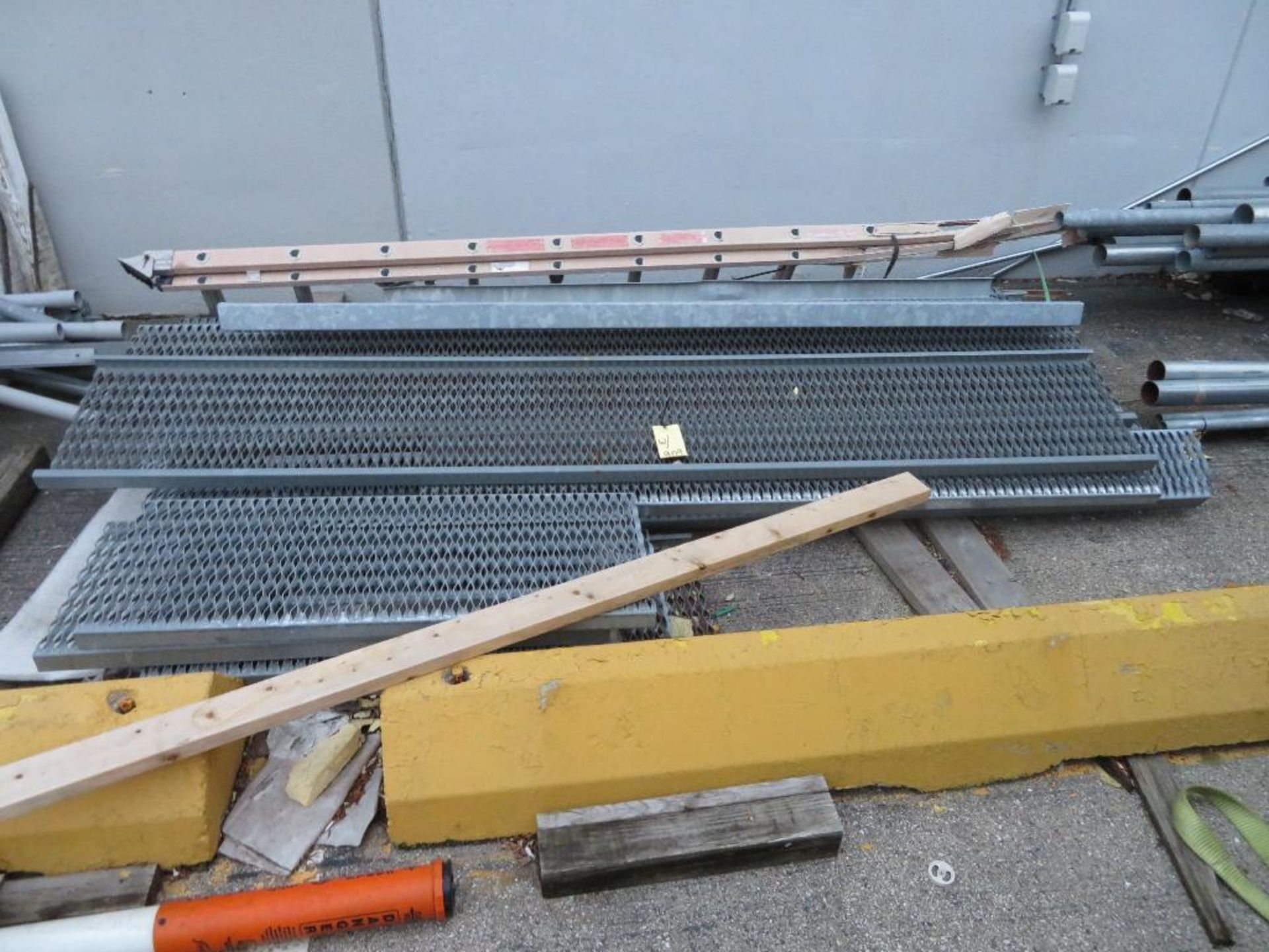 LOT: Assorted Angle Iron (Galvanized) Conduit & Steel Decking - Image 2 of 2