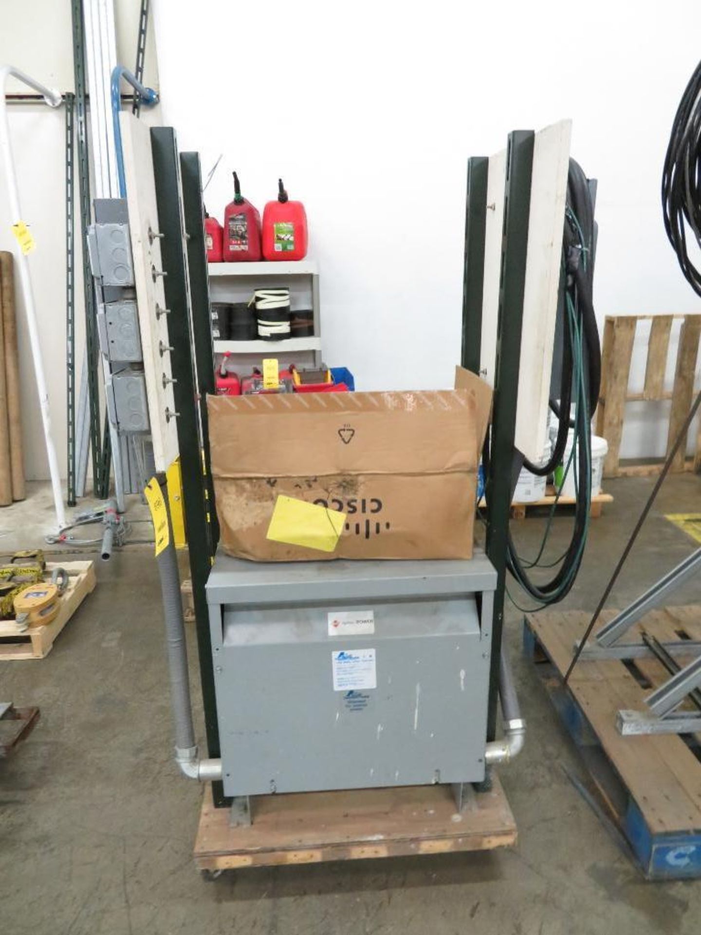 Portable Power Distribution Center with 50 KVA Single Phase Transformer