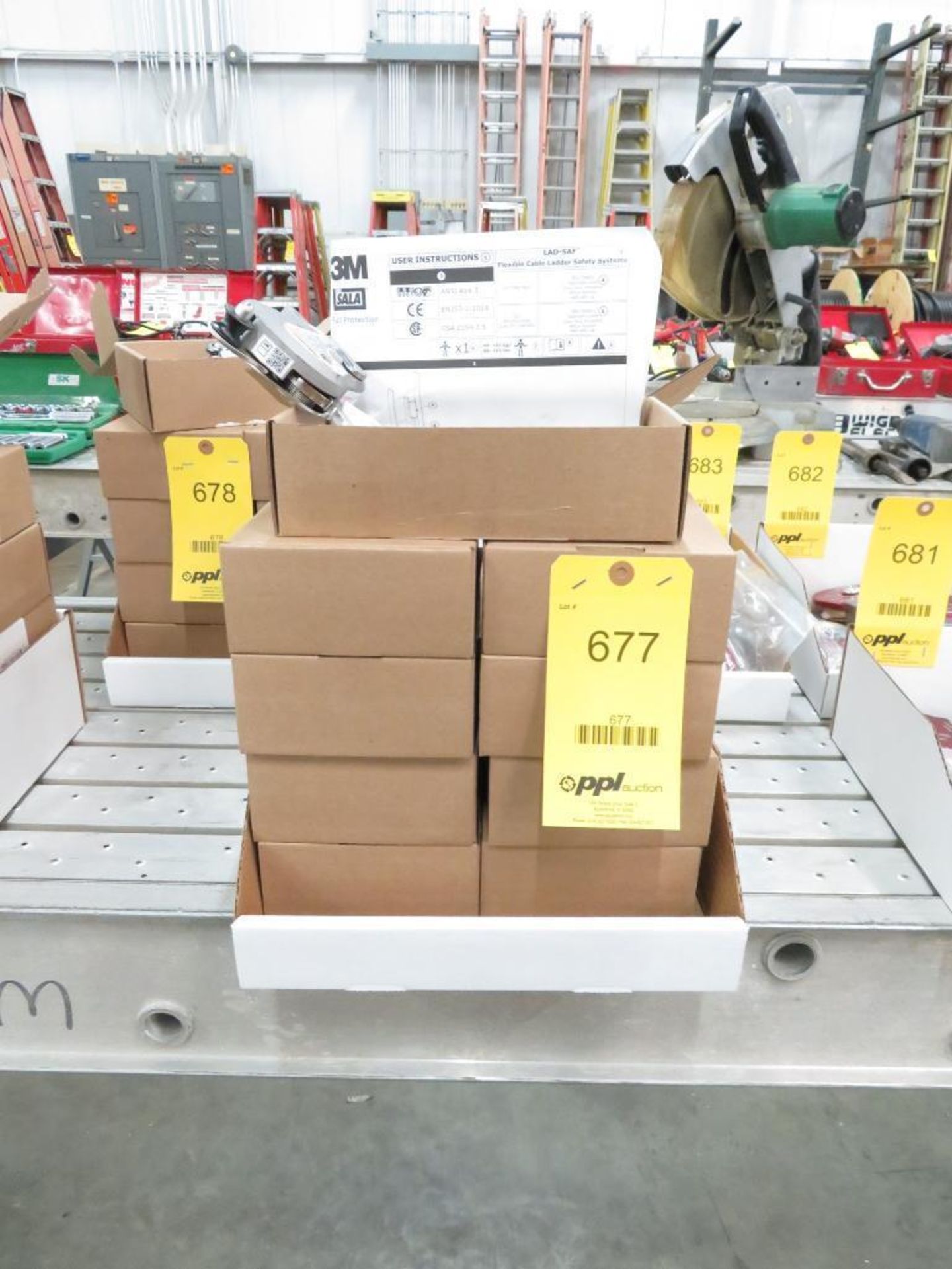 LOT: (9) 3M-Sala Model 6160030 Flexible Cable Ladder Safety Systems (new in box) - Image 2 of 2