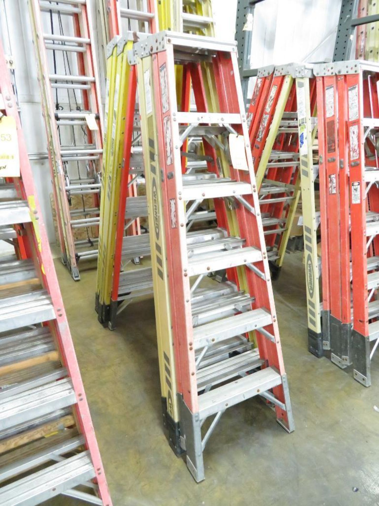 LOT: (5) 6 ft. A-Frame Ladders
