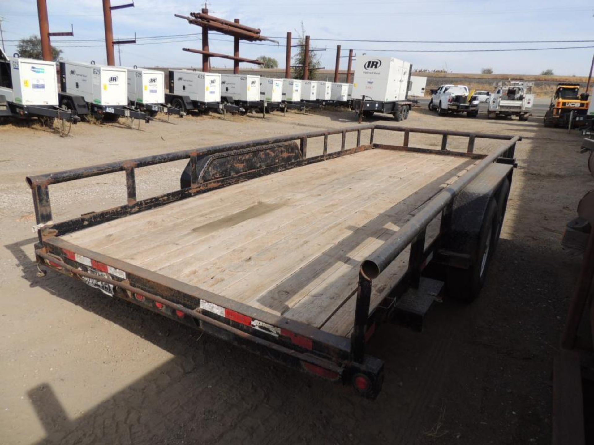 **NO TITLE** 2013 BIG TEX UTILITY TRAILER 7 ft. X 18 ft., TANDEM AXLE, VIN # 16VPX182202361184 - Image 4 of 4