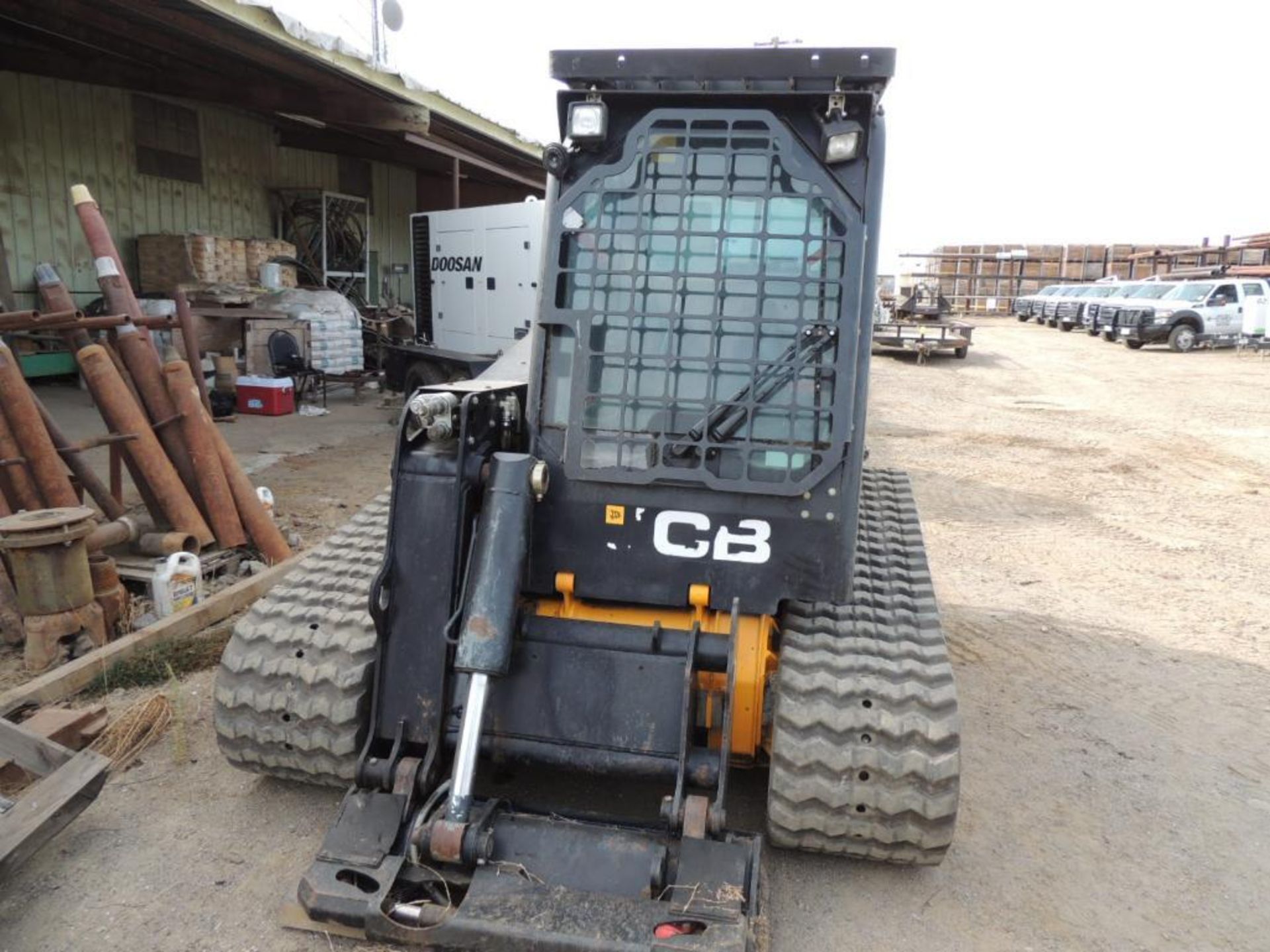 2013 JCB 320T SKIDSTEER, FORESTRY PACKAGE, 450 MM TRACKS, HIGH FLOW, 2 SPEED, POWER QUICK ATTACH, FO - Image 2 of 5