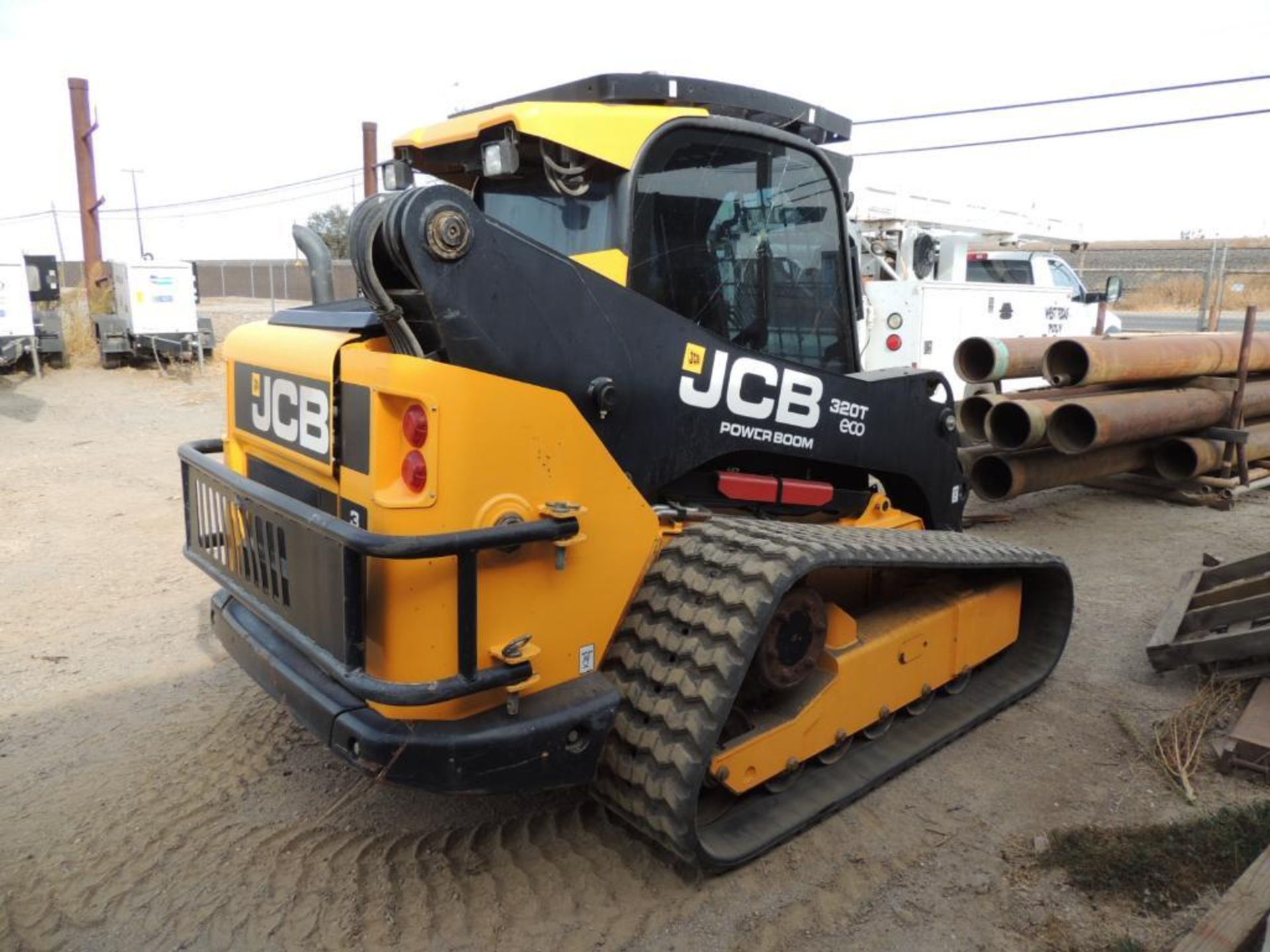 2013 JCB 320T SKIDSTEER, FORESTRY PACKAGE, 450 MM TRACKS, HIGH FLOW, 2 SPEED, POWER QUICK ATTACH, FO - Image 4 of 5