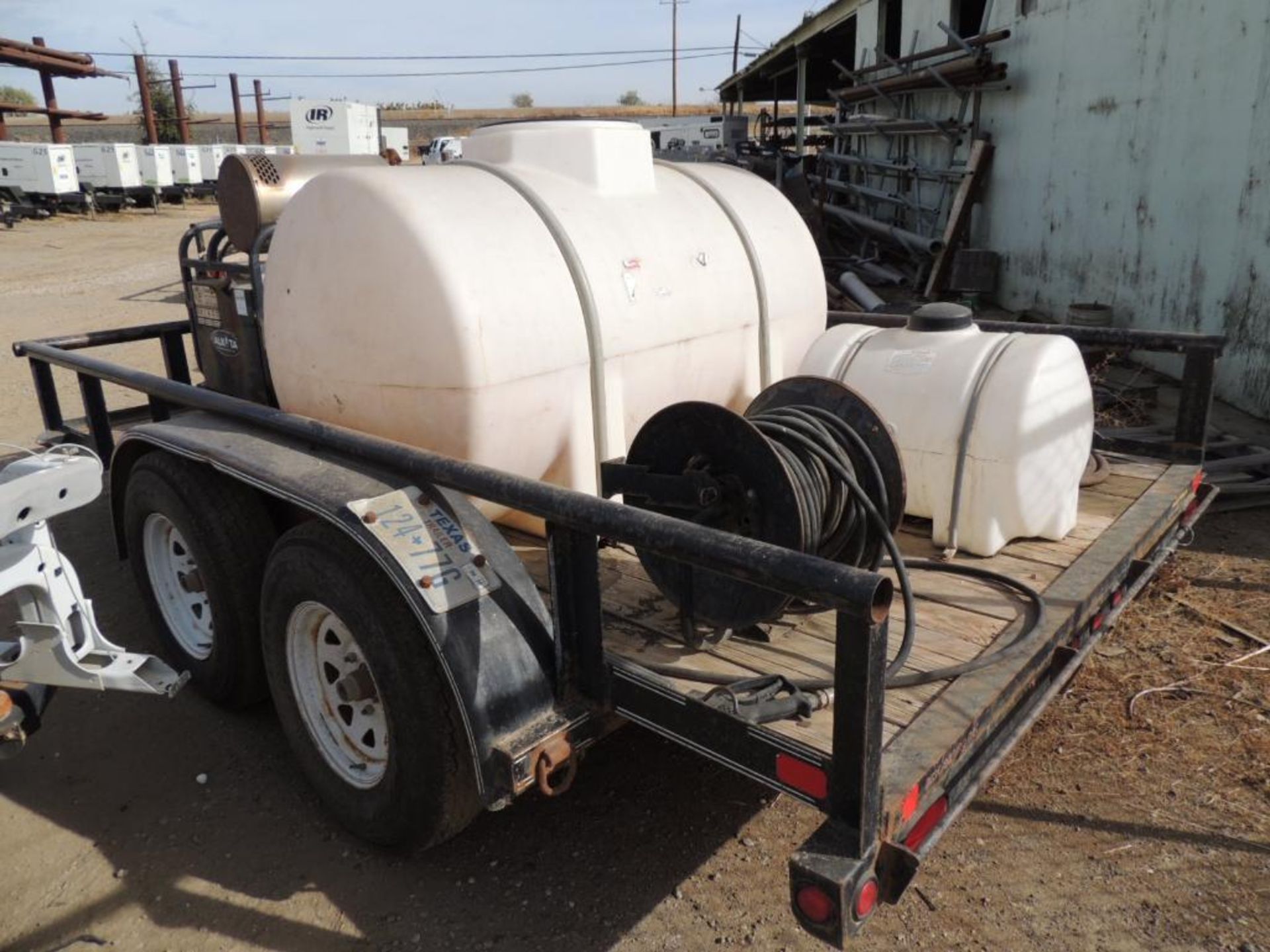 **NO TITLE** 2010 BIG TEX UTILITY TRAILER 6 ft. 6 in. X 12 ft. 6 in. w/ ALKOTA STEAMCLEANER - Image 5 of 5