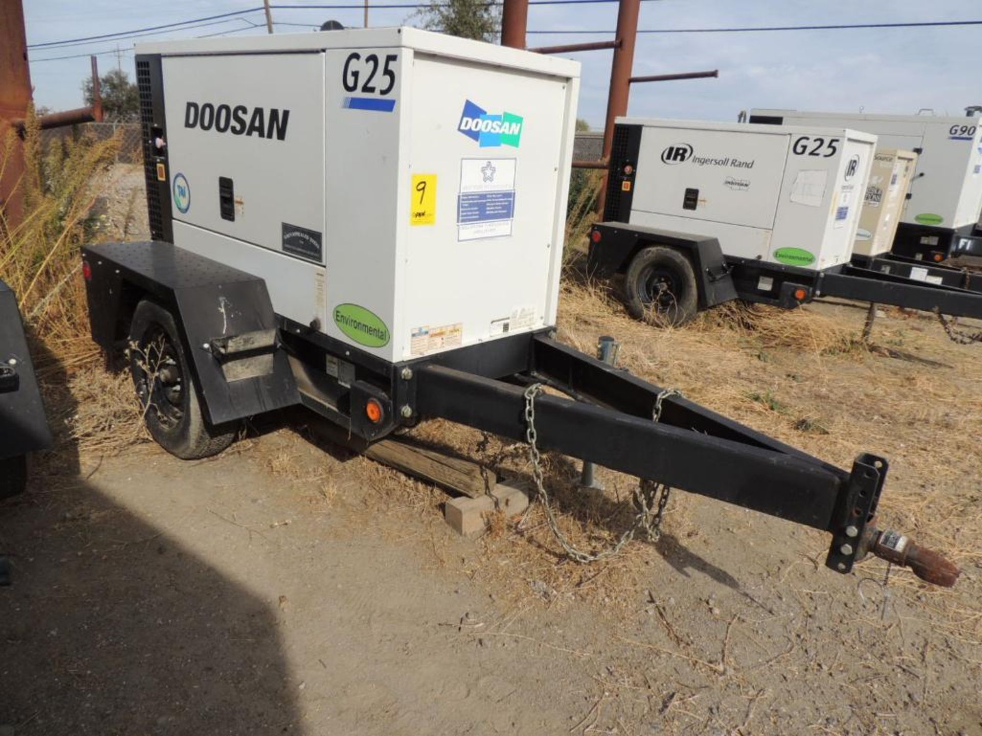 **NO TITLE** 2012 DOOSAN GENERATOR G25 MODEL G25WMI-2A-T41, S/N 442677UFWD61, 12,698 INDICATED HOURS - Image 2 of 3