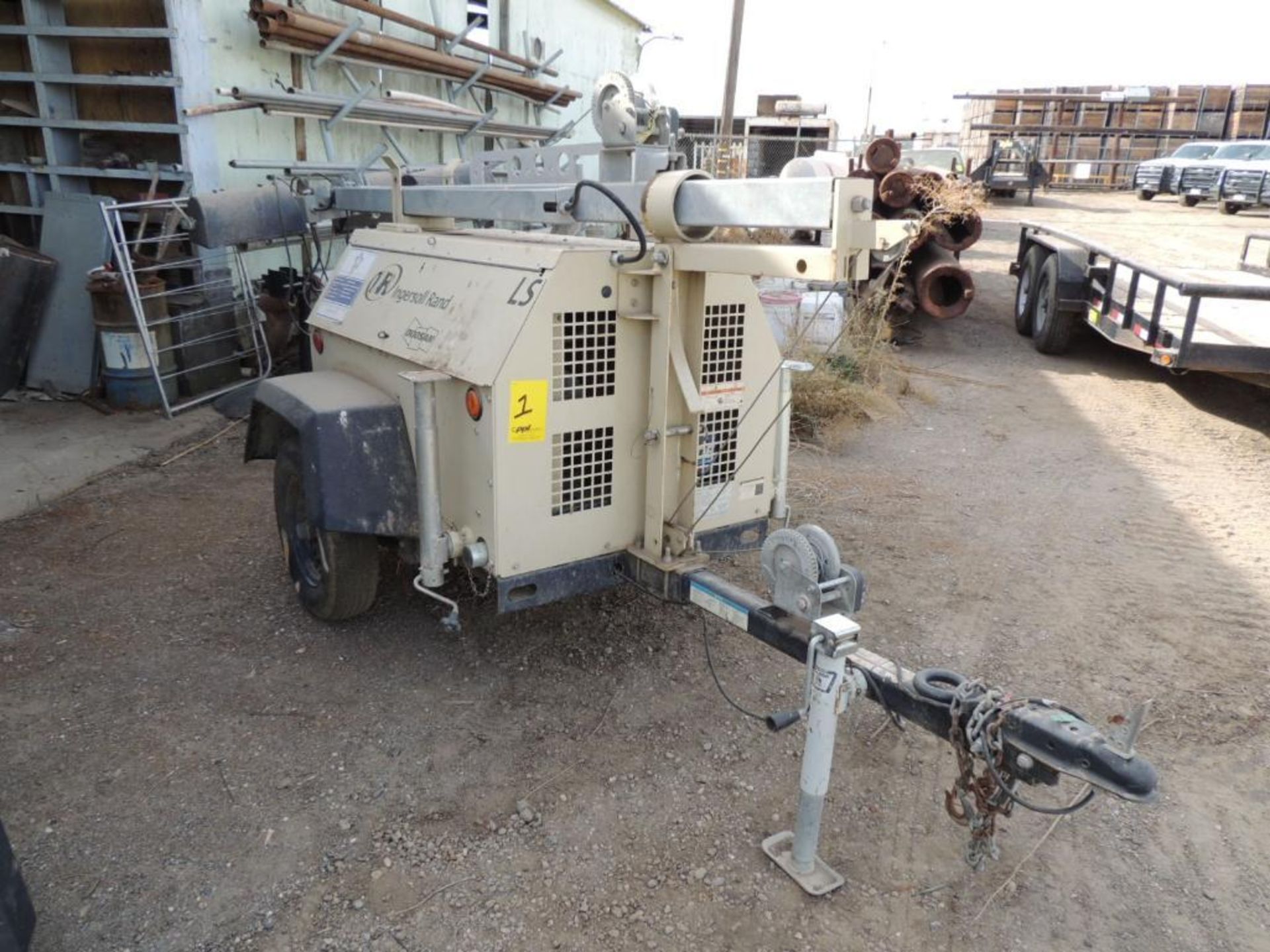 **NO TITLE** 2011 INGERSOLL RAND LIGHT TOWER MODEL LS-60HZ-T4F, S/N 422852UFUD92,