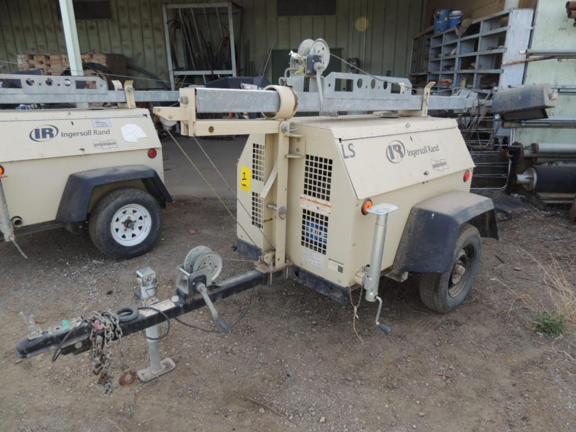 **NO TITLE** 2011 INGERSOLL RAND LIGHT TOWER MODEL LS-60HZ-T4F, S/N 422852UFUD92, - Image 2 of 3