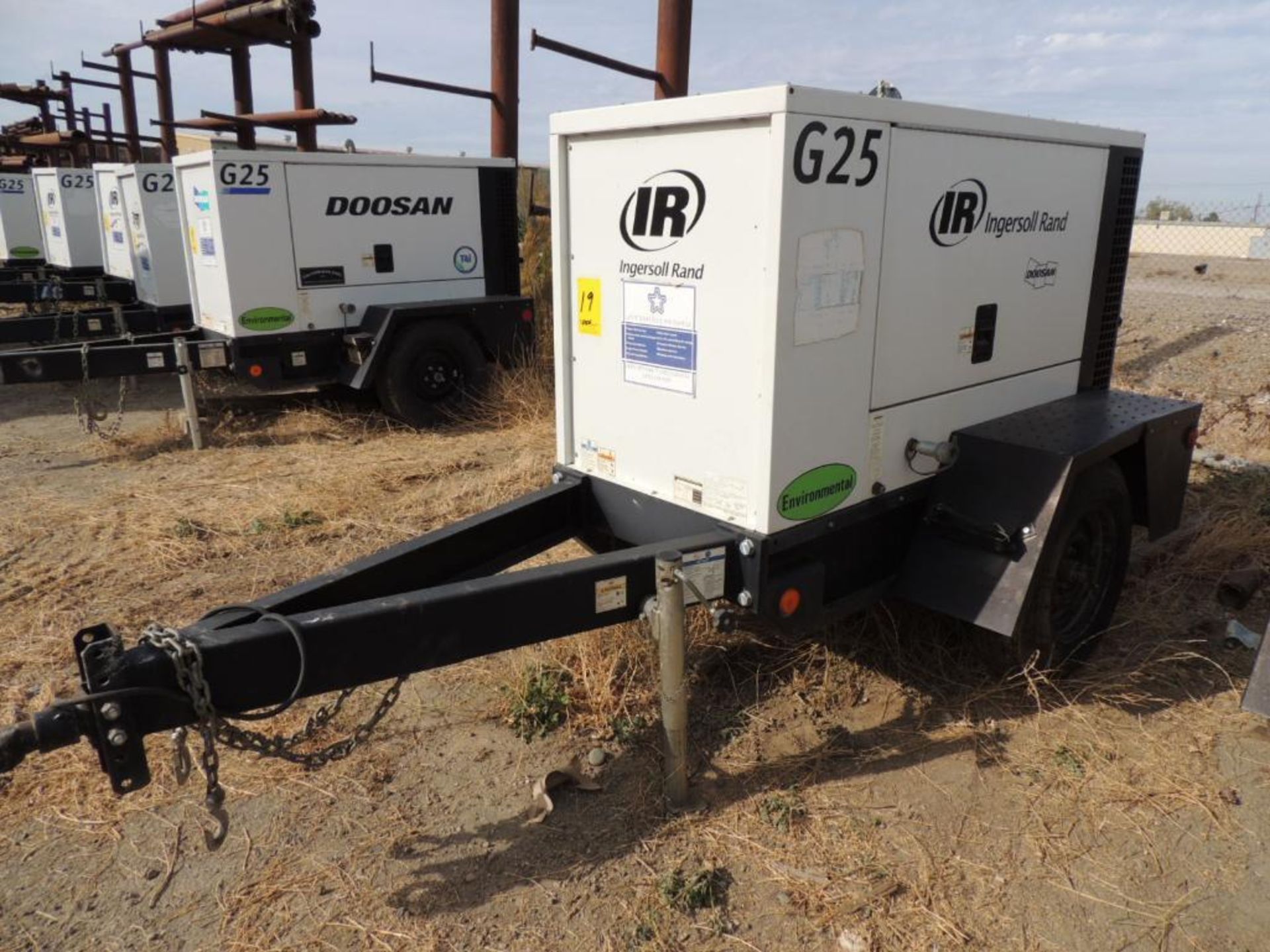 **NO TITLE** 2011 DOOSAN GENERATOR G25 MODEL G25WMI-2A-T41, S/N 429441UHVD61, 8,079 INDICATED HOURS