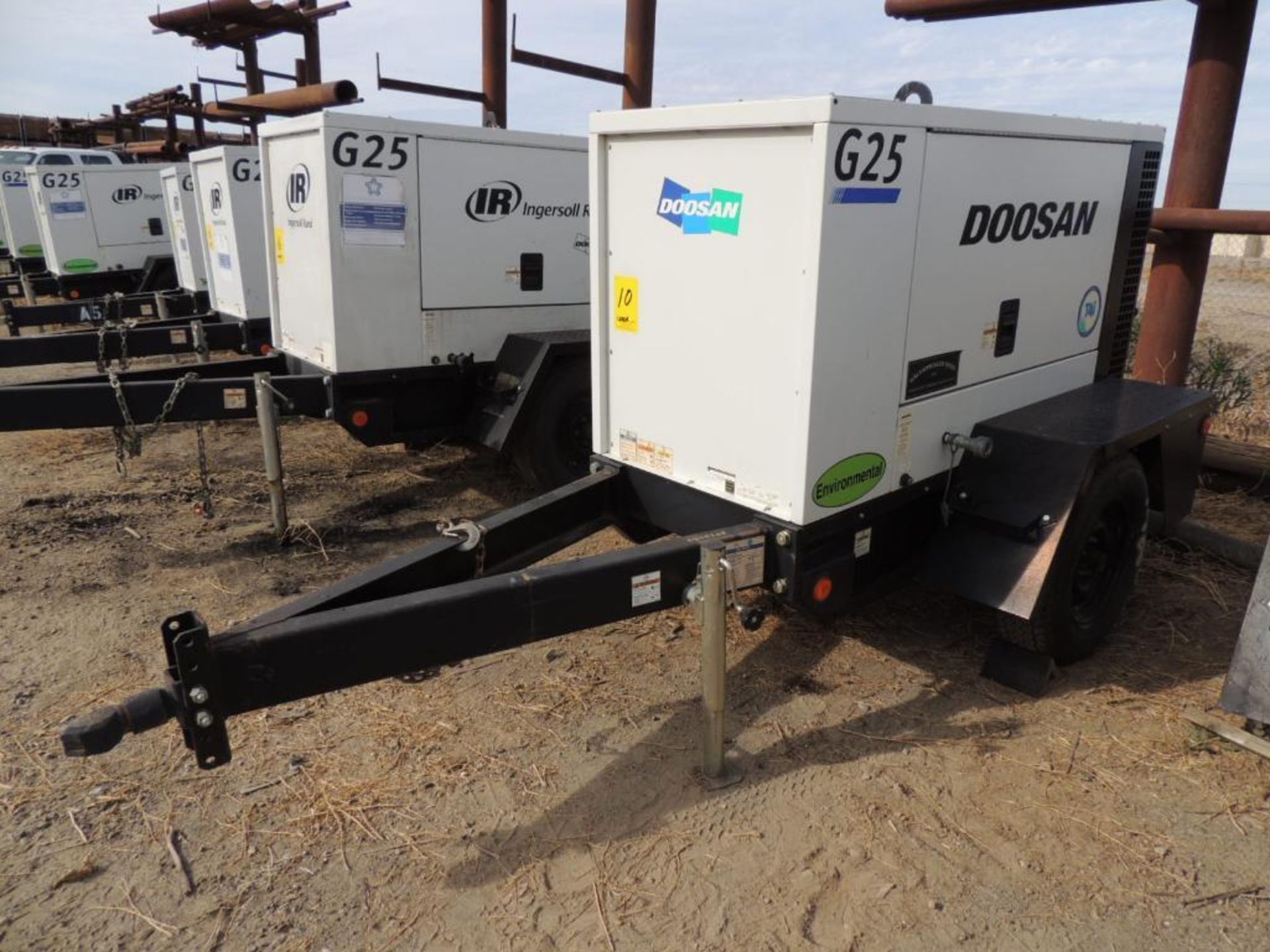 **NO TITLE** 2012 DOOSAN GENERATOR G25 MODEL G25WMI-2A-T41, S/N 442680UFWD61, 7,269 INDICATED HOURS