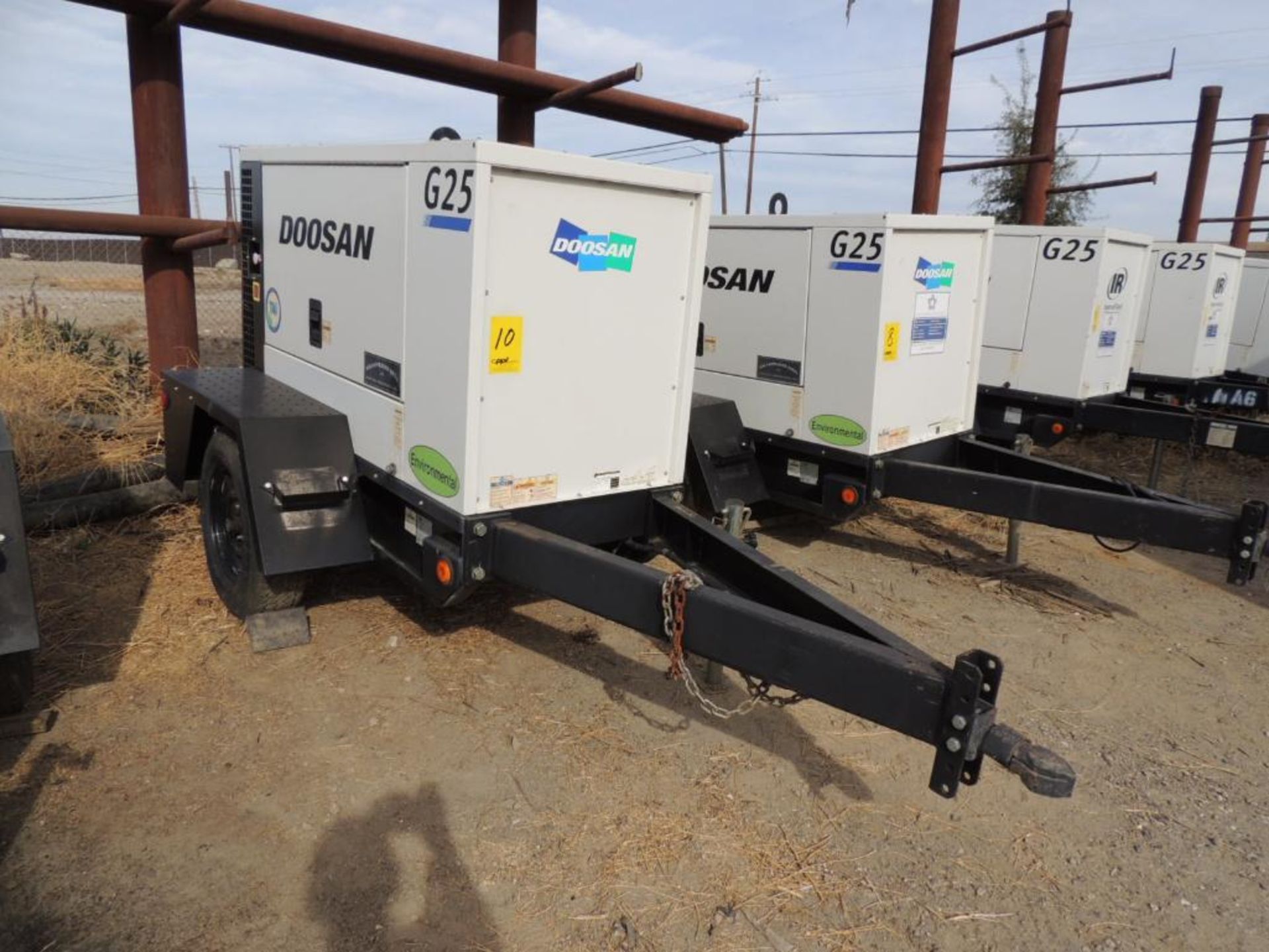 **NO TITLE** 2012 DOOSAN GENERATOR G25 MODEL G25WMI-2A-T41, S/N 442680UFWD61, 7,269 INDICATED HOURS - Image 2 of 3