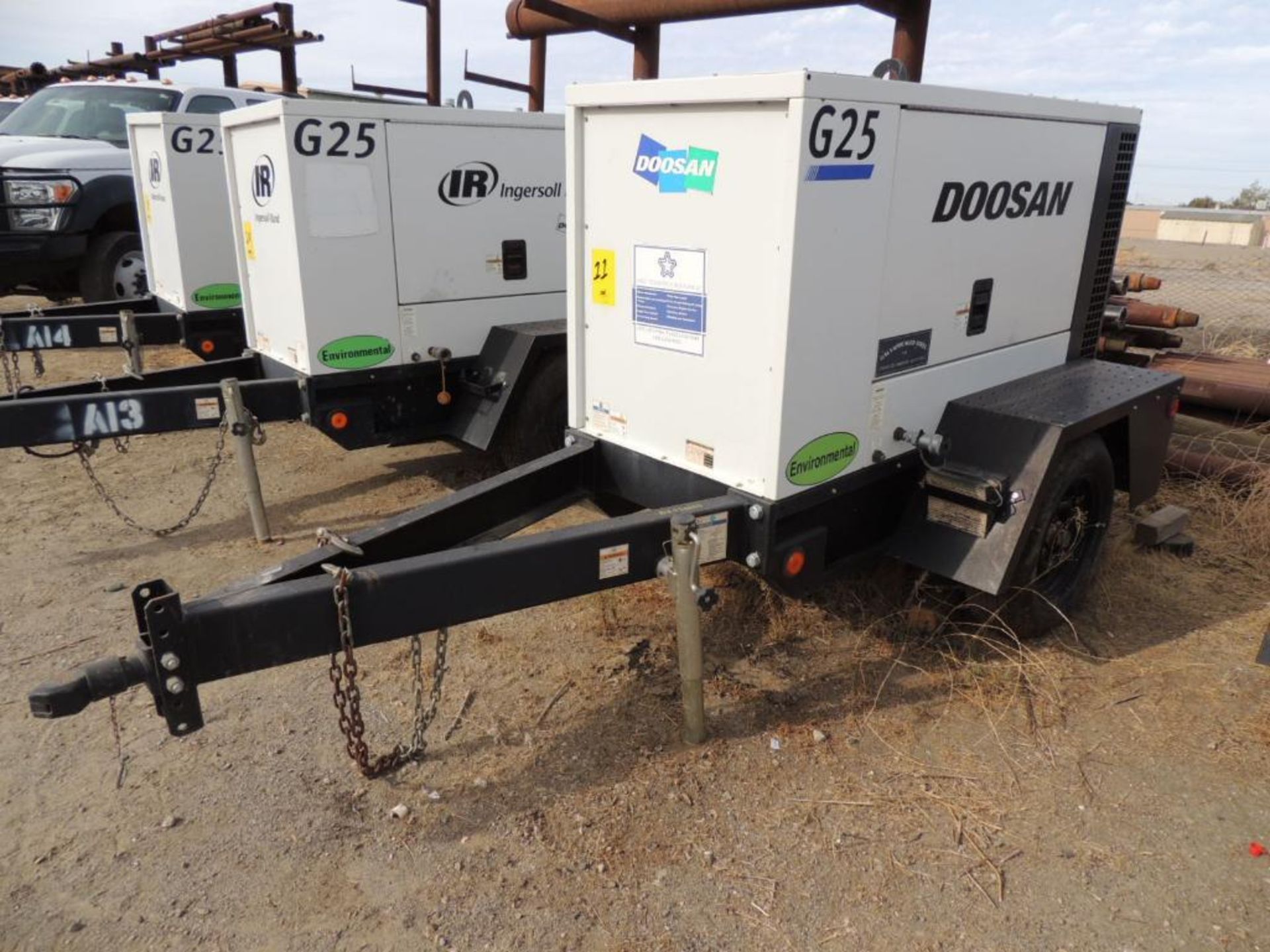 **NO TITLE** 2012 DOOSAN GENERATOR G25 MODEL G25WMI-2A-T41, S/N 4366655UBWD61