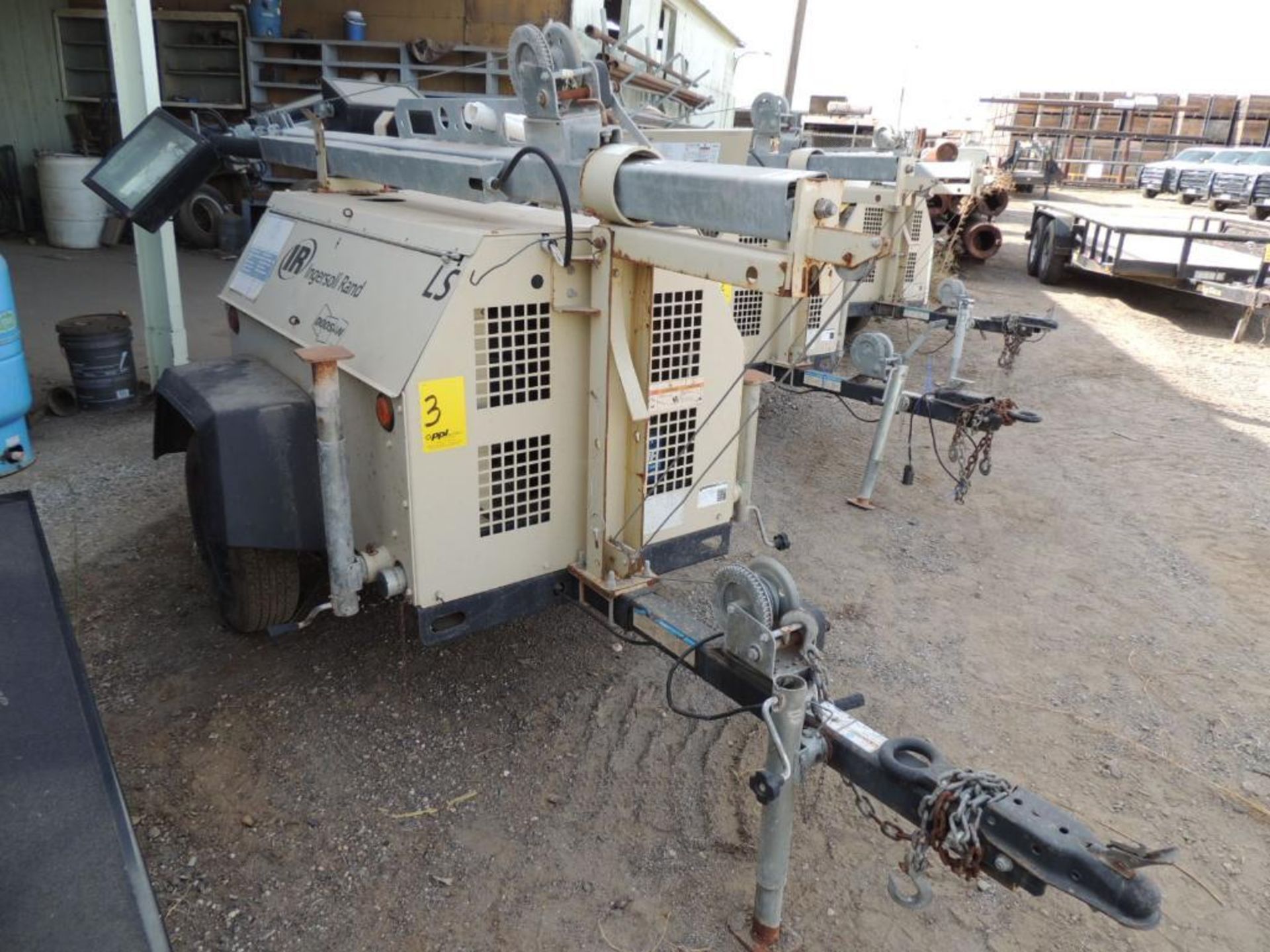 **NO TITLE** 2010 INGERSOLL RAND LIGHT TOWER MODEL LS-60HZ-T4F, S/N 414763UFUD92