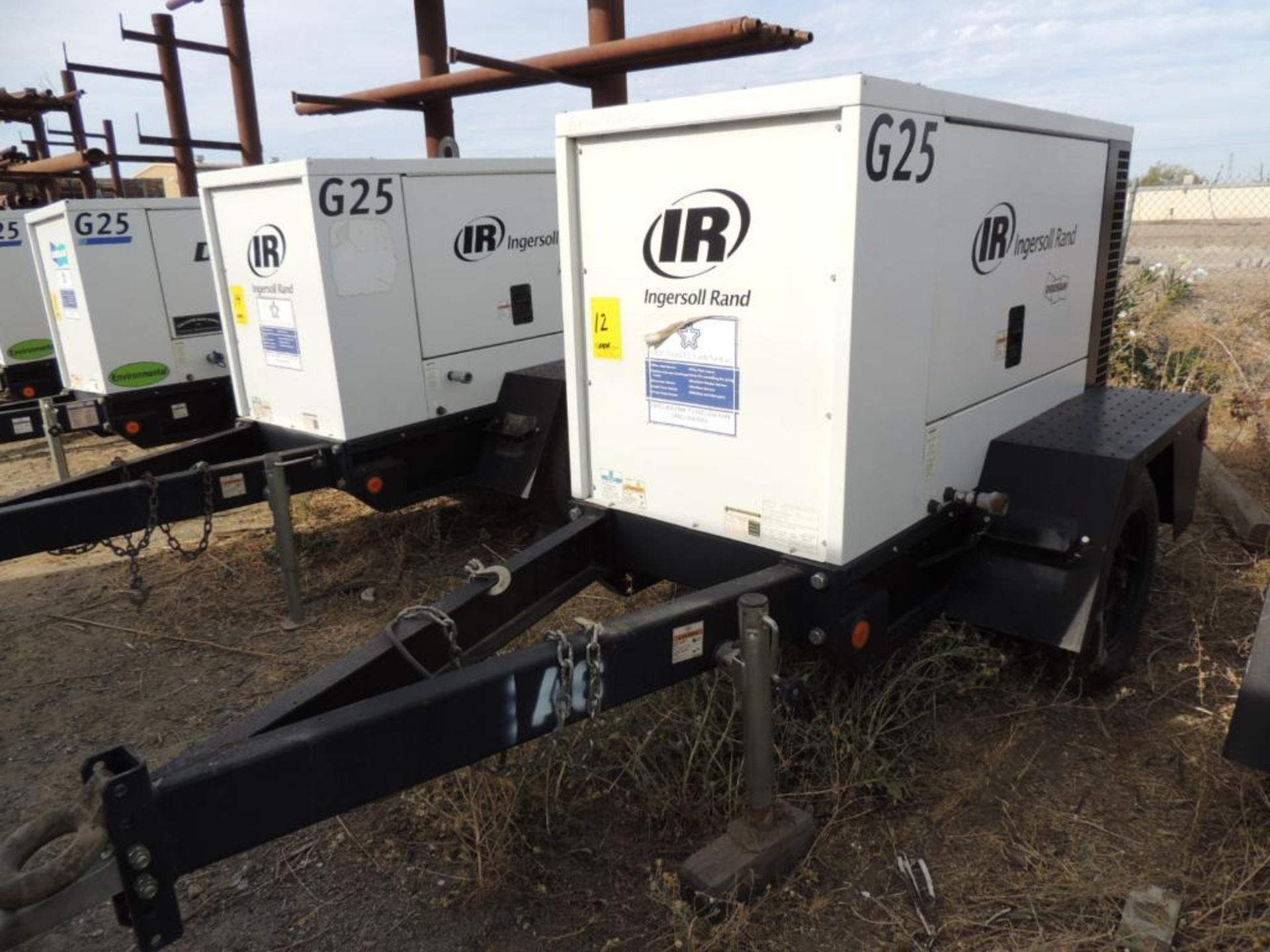 **NO TITLE** 2011 DOOSAN GENERATOR G25 MODEL G25WMI-2A-T41, S/N 421243ULUD61, 14,573 INDICATED HOURS