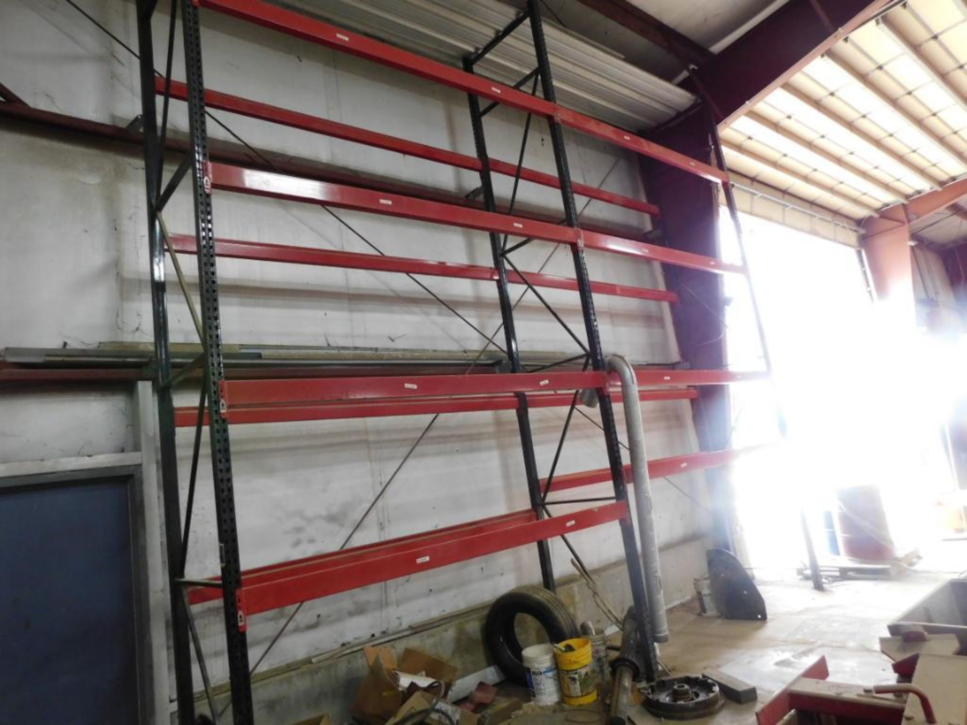 LOT: (3) Sections 8 ft. Wide x 42 in. Deep x 20 ft. High Pallet Rack - Image 2 of 2