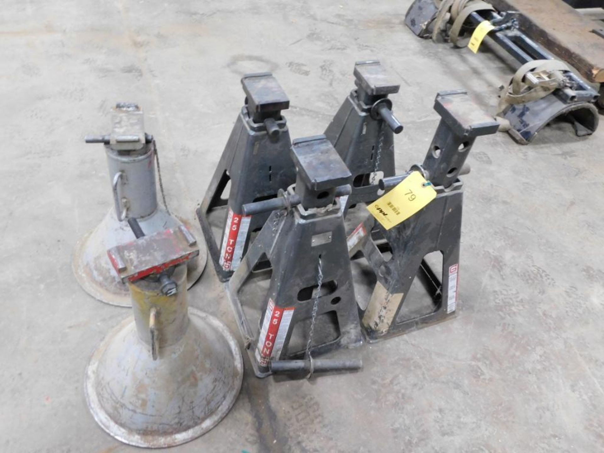 LOT: (6) Assorted Jack Stands