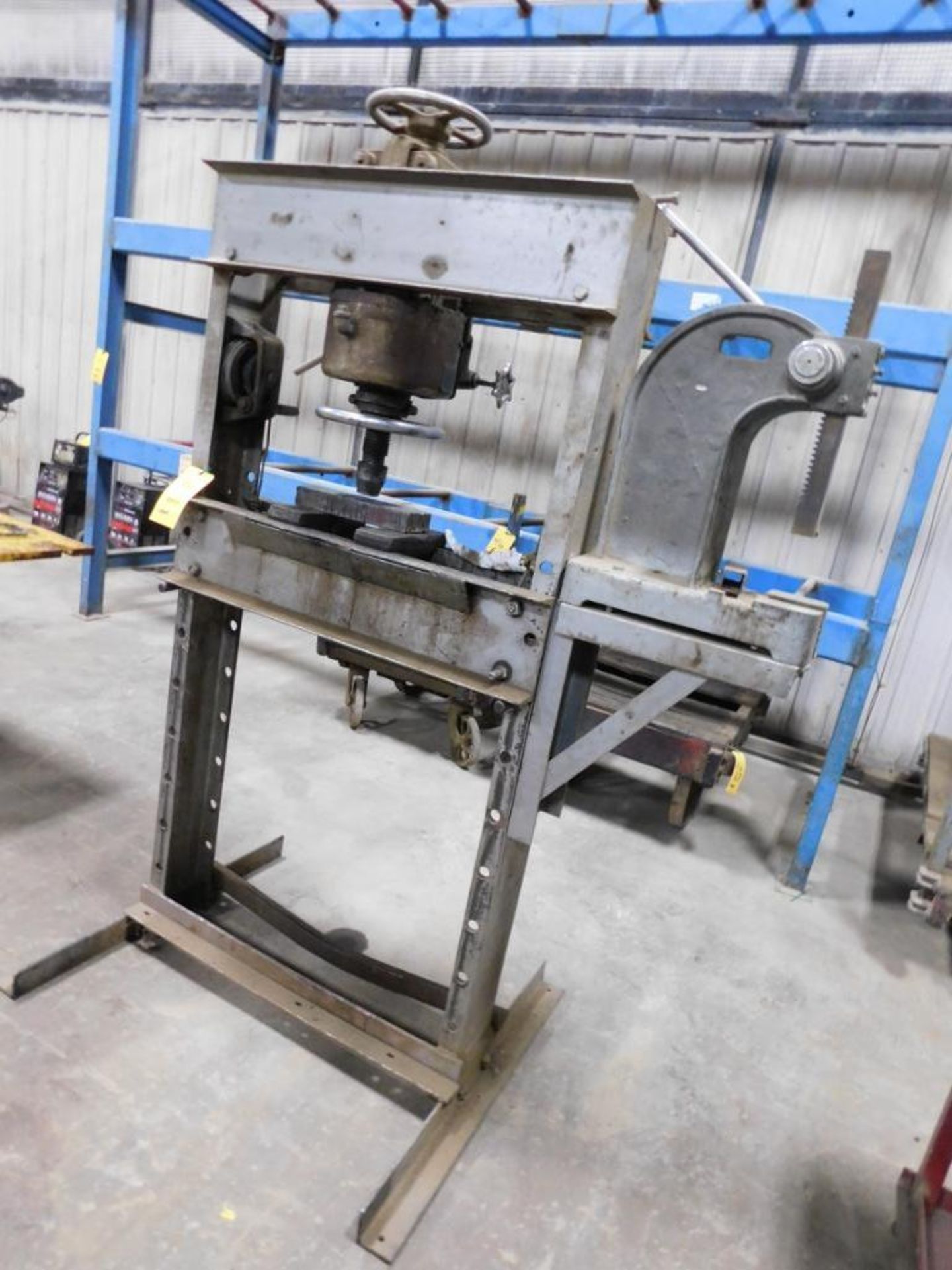 LOT: Dake H-Frame Hydraulic Press, with #3 Arbor Press