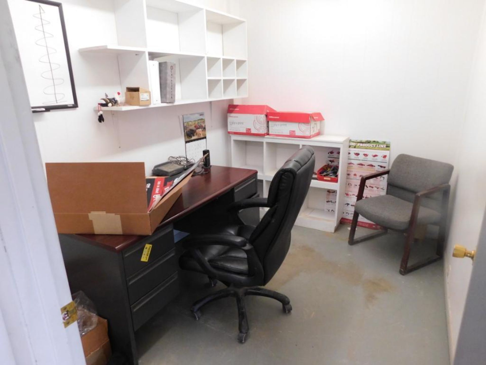 LOT: Contents of (4) Offices including (4) Desks, (2) File Cabinets, (10) Assorted Chairs - Image 3 of 4