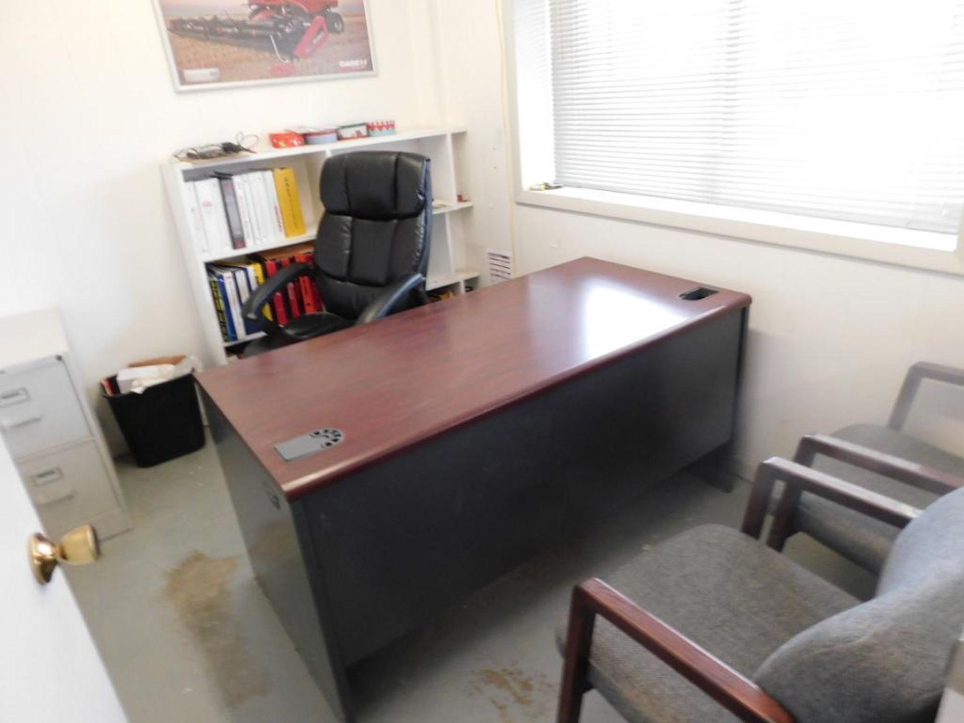 LOT: Contents of (4) Offices including (4) Desks, (2) File Cabinets, (10) Assorted Chairs