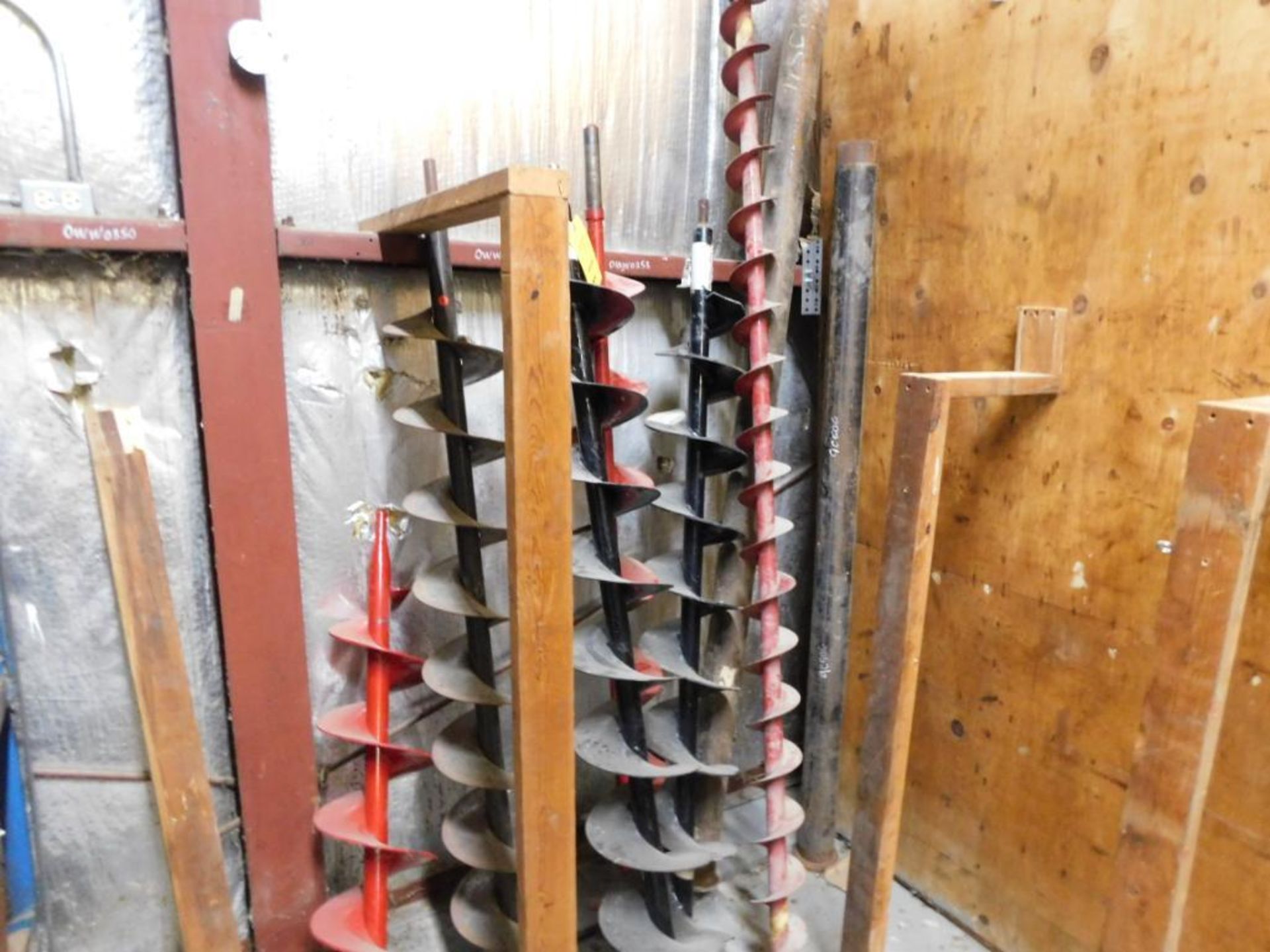 LOT: (6) Assorted Augers