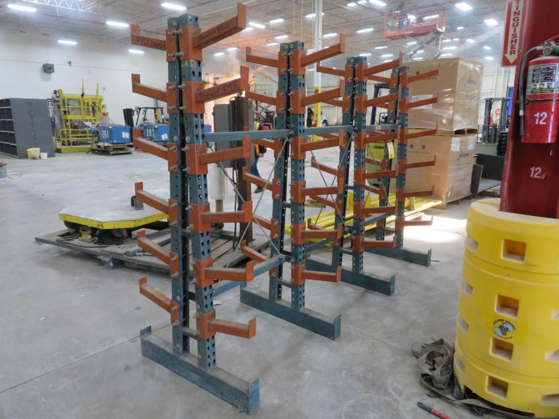 10 ft. (est.) 7-Tier Double-Side Cantilever Material Rack