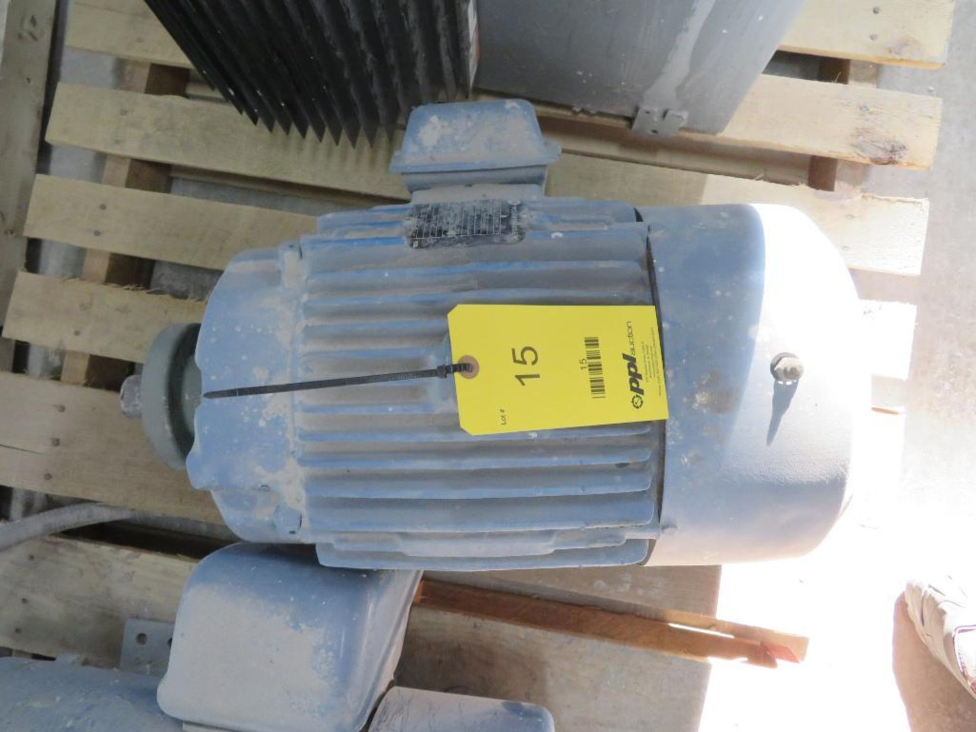 15 HP Electric Motor with Variable Speed Control - Image 2 of 4