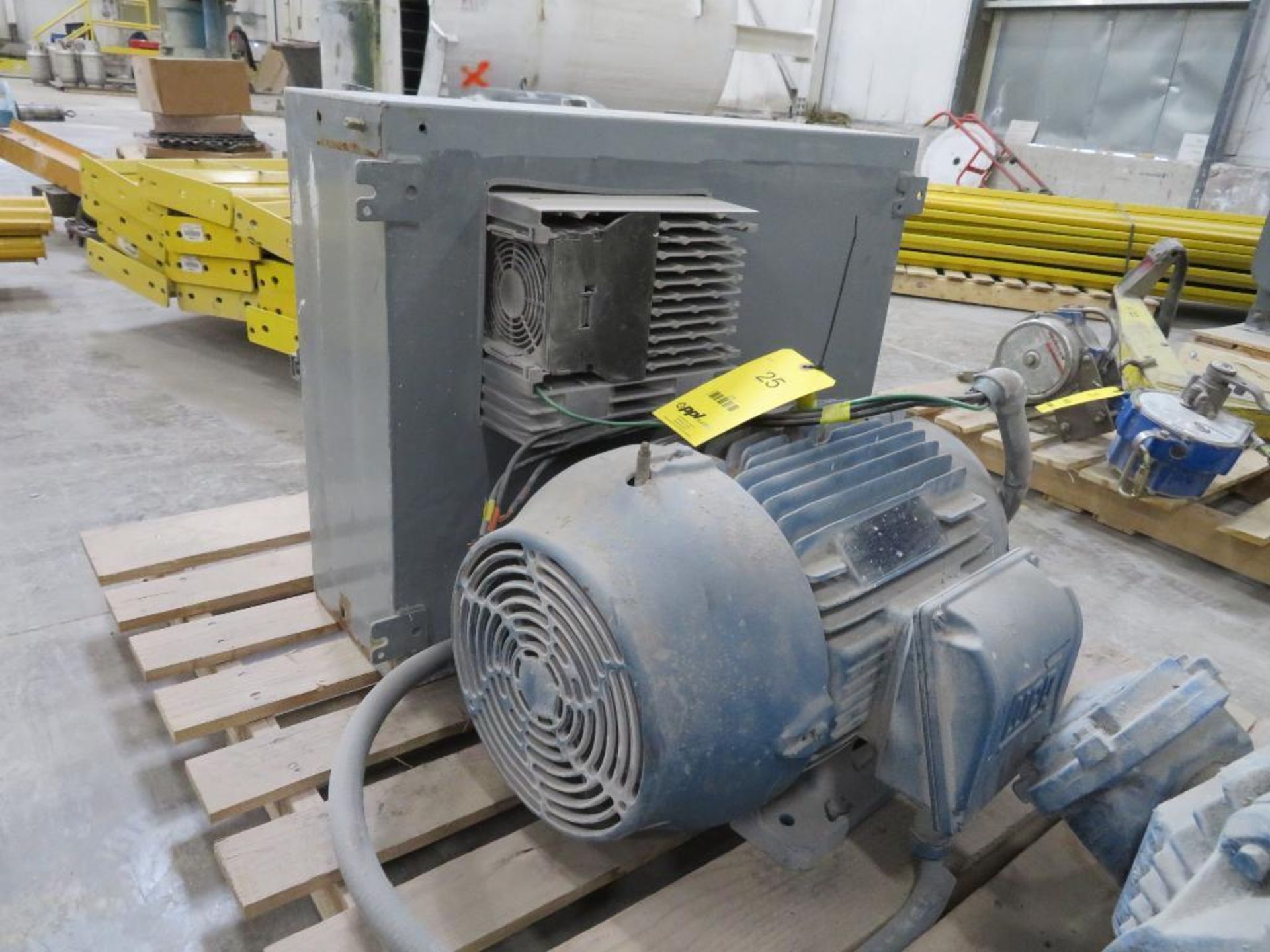 25 HP Electric Motor with Variable Speed Control