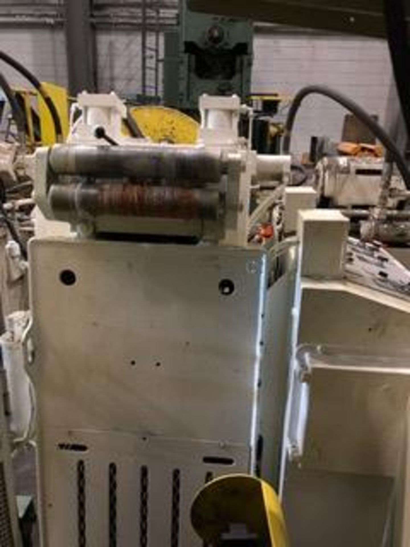 Minster Servo Feed Line: 4000# Double End Uncoiler, MS-20-10 Powered Straightener, 10” wide x . - Image 3 of 10