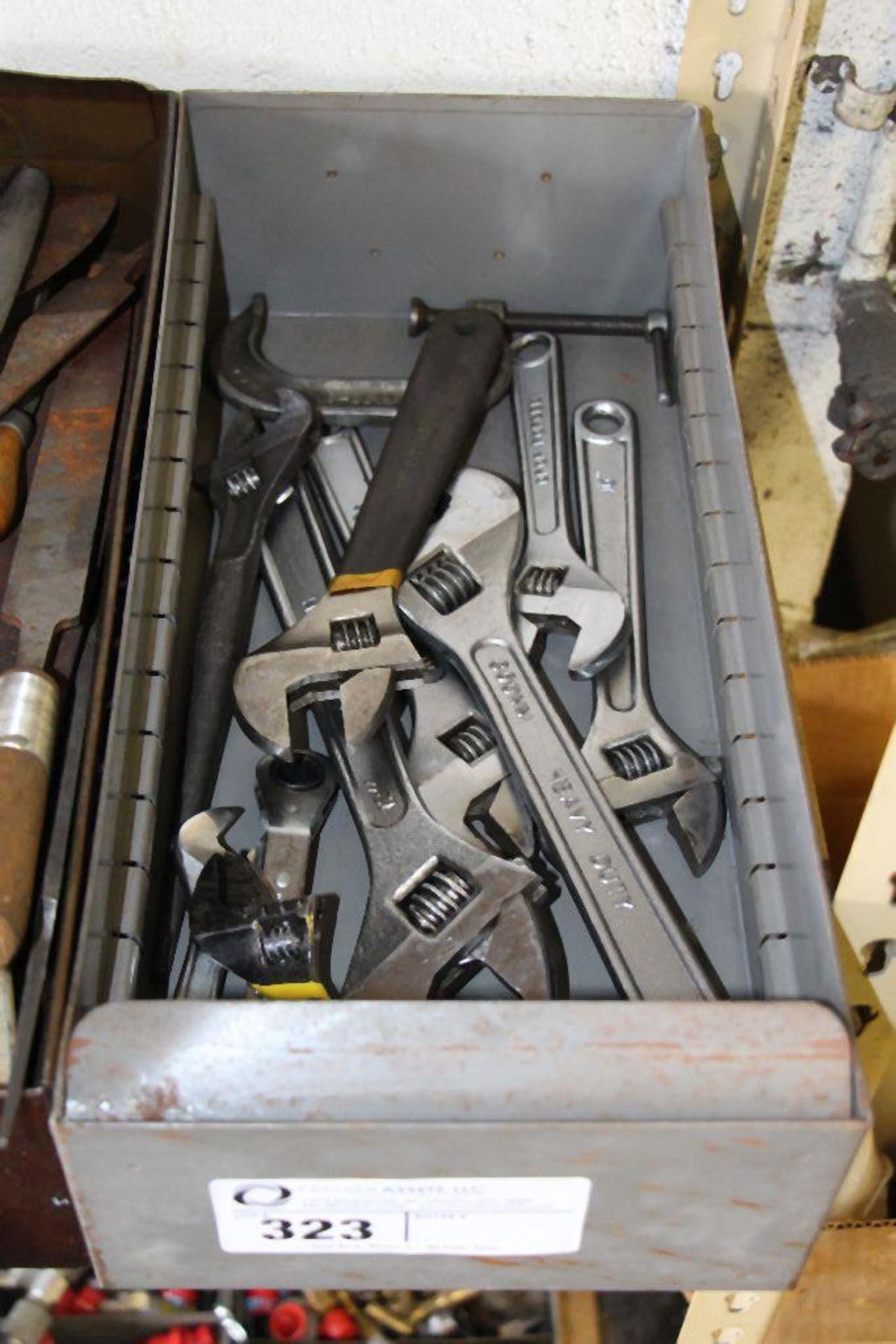 assortment of crescent wrenches