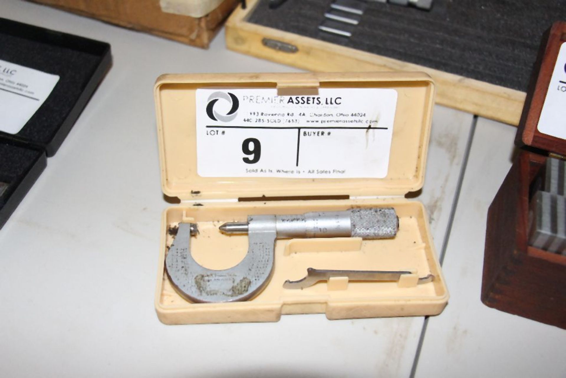 Starrett micrometer