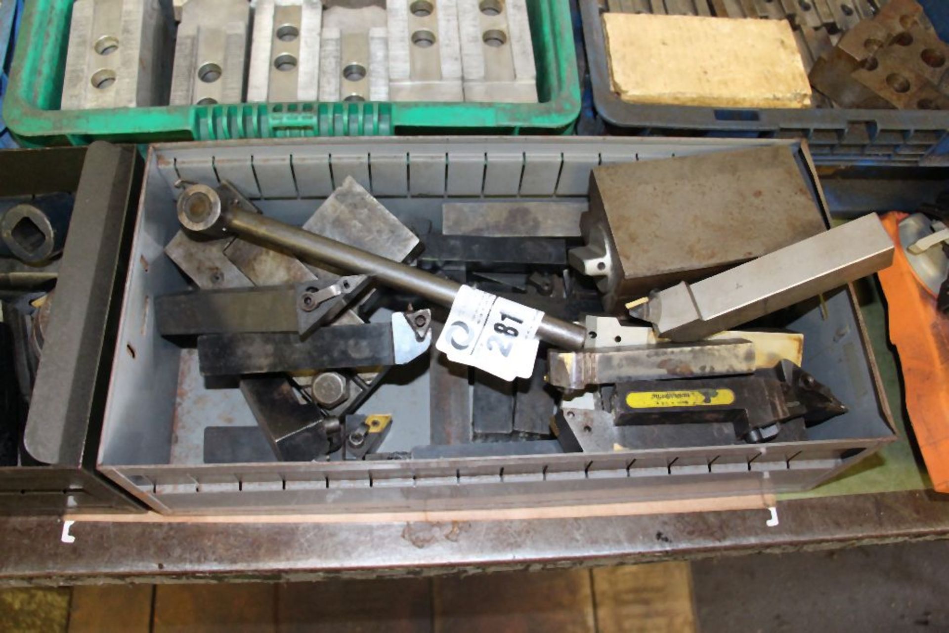 assortment of tool holders