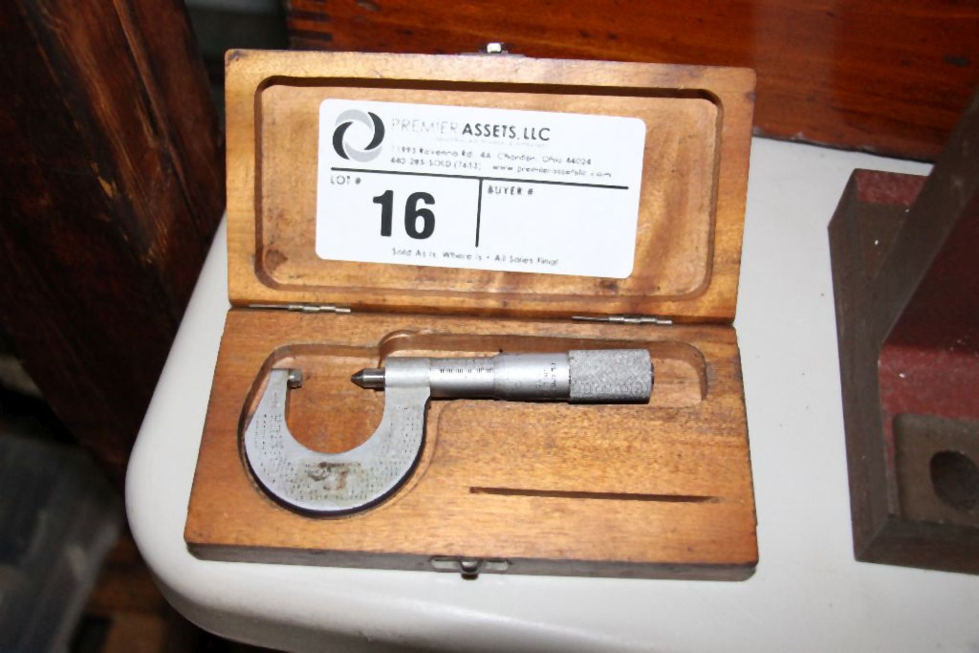 Starrett micrometer