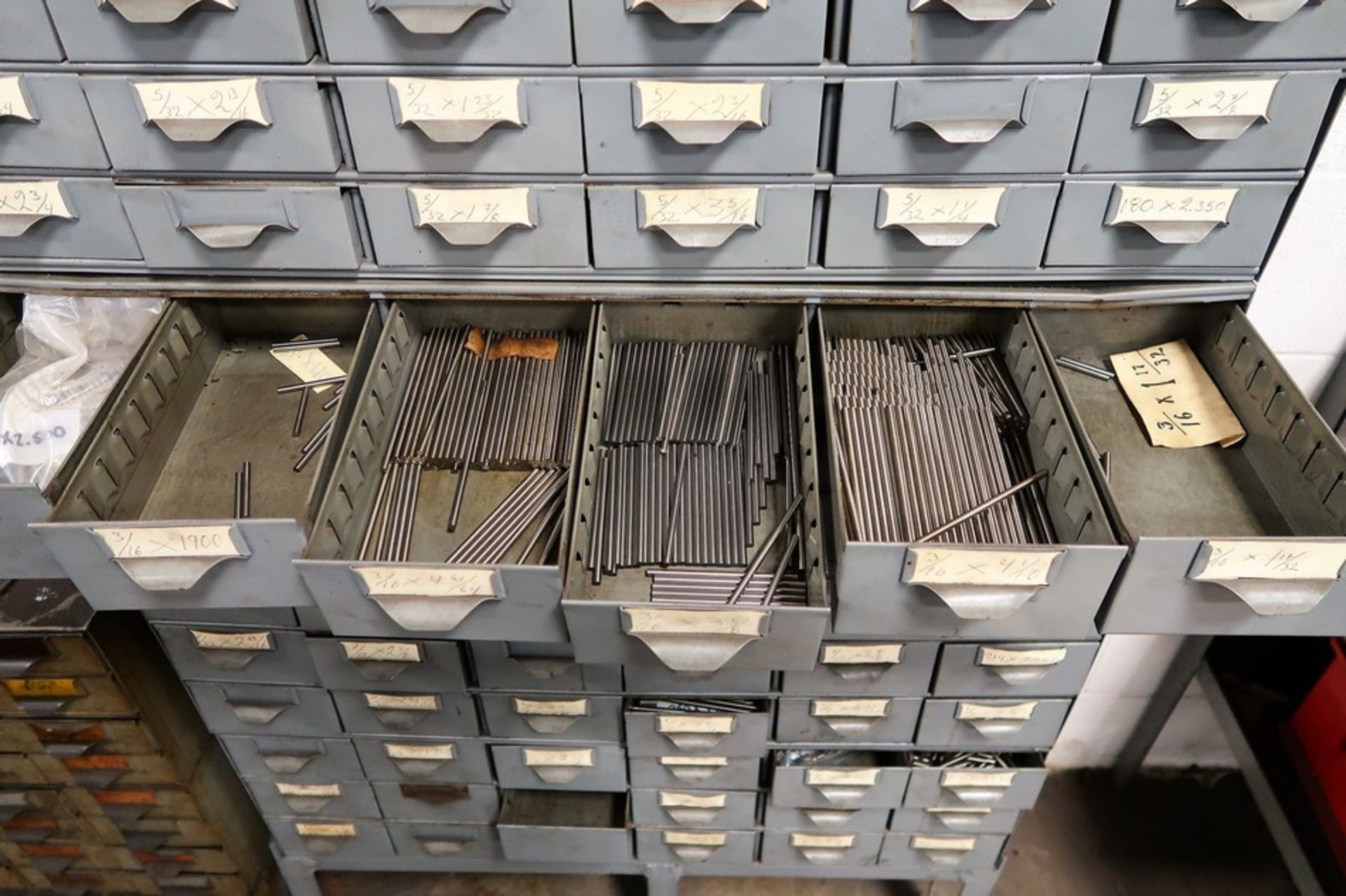 (2) Cabinets With Assorted Hardened Pins - Image 2 of 3