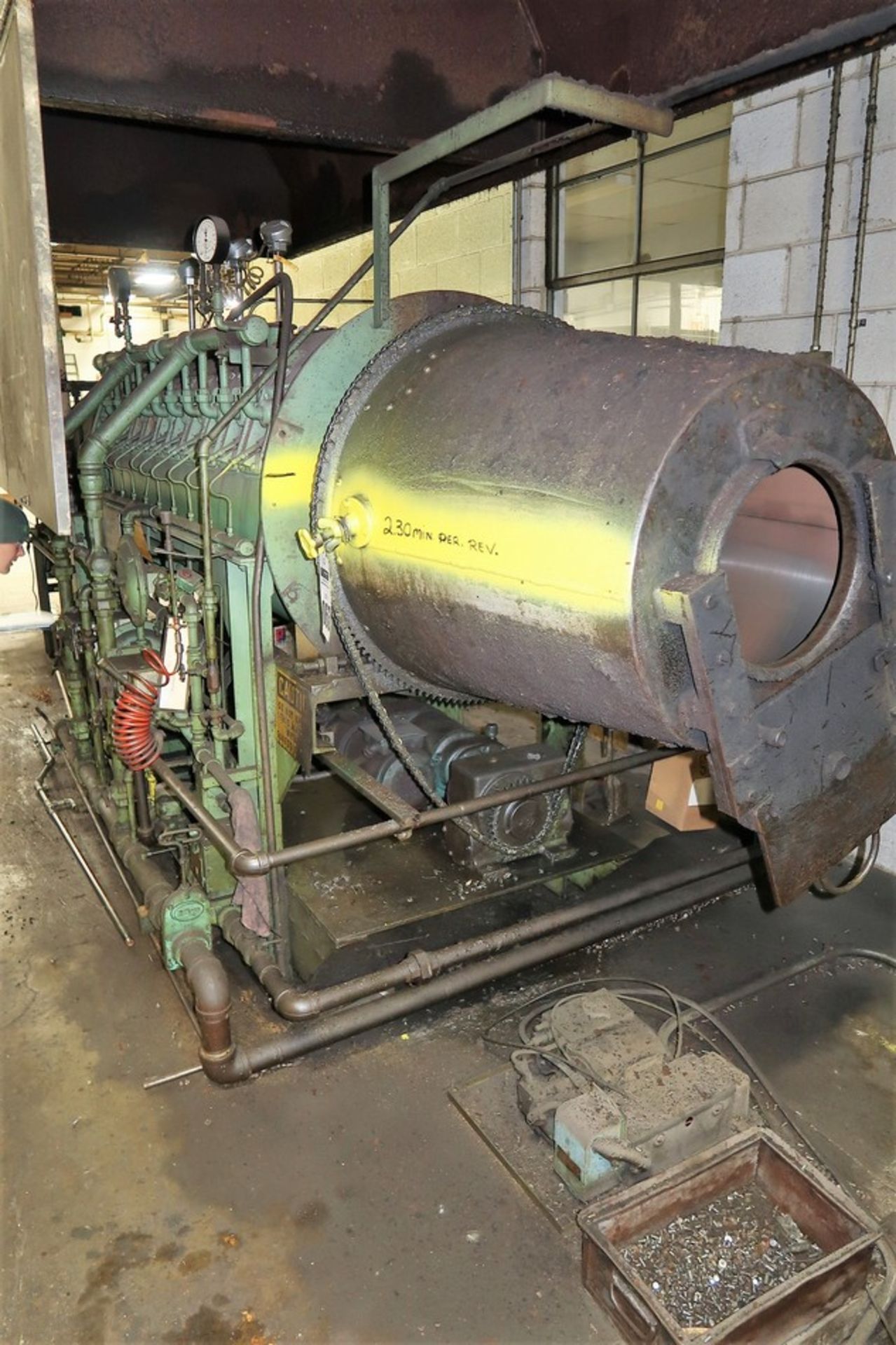 Agf Inc Rotary Annealing Furnace Model Rca 1005/Rco, S/N:794353 - Image 3 of 4