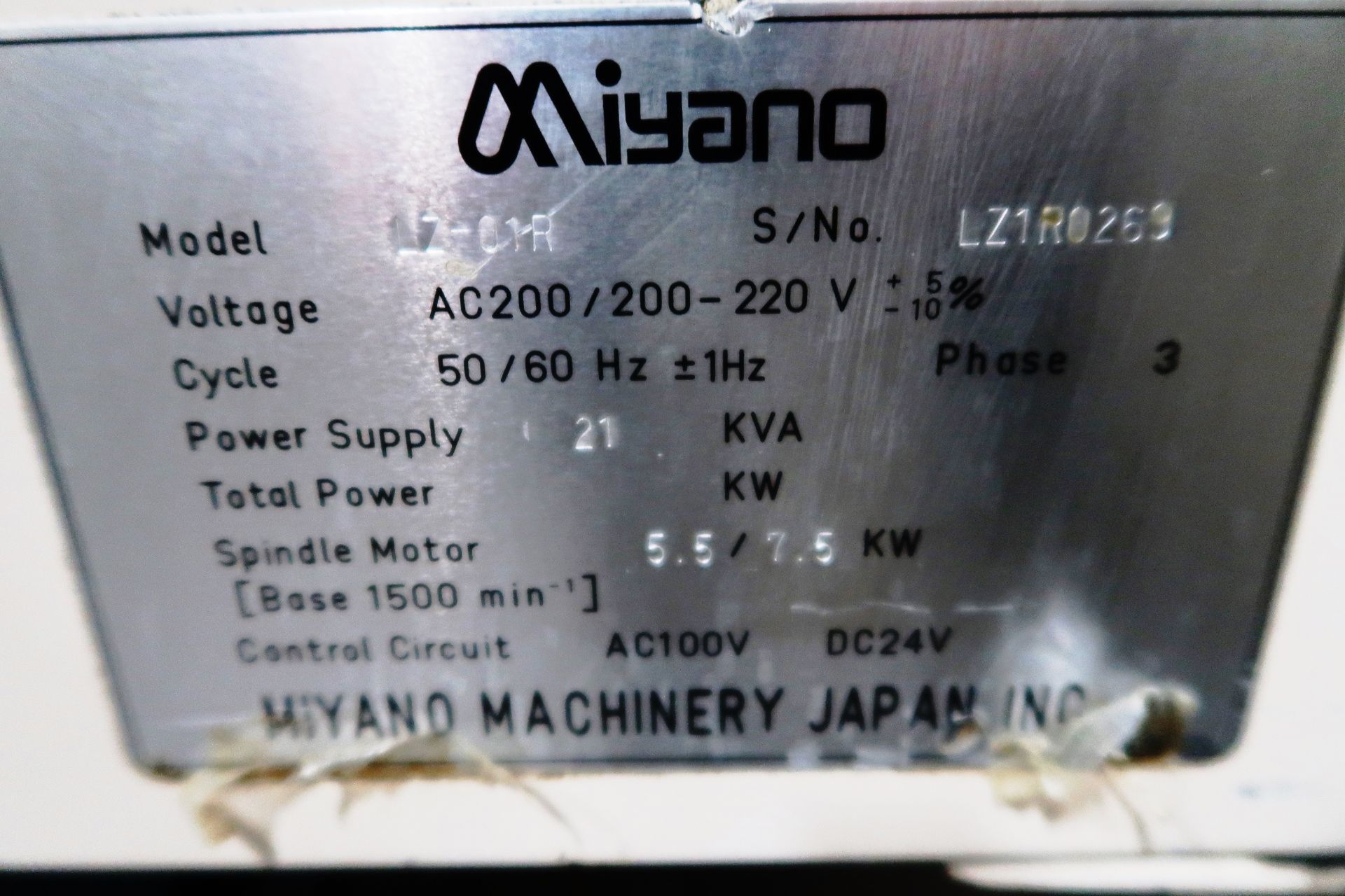 Miyano LZ-01R High Precision Turning Center Chucker with Auto Loading System, S/N 0289, New 2002 - Image 11 of 12