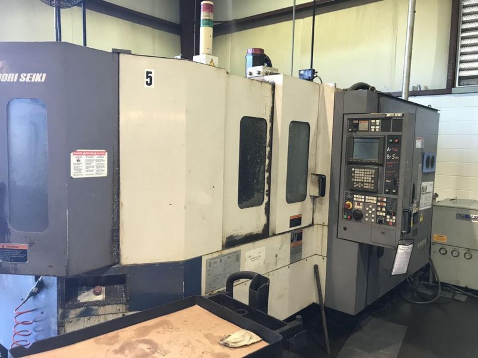 Mori Seiki SH-400 4-Axis CNC Horizontal Machining Center, S/N 464 - Image 3 of 6